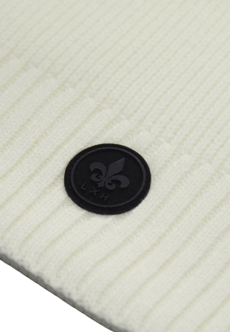 Écharpe Maille épaisse en écru Écharpes LXH