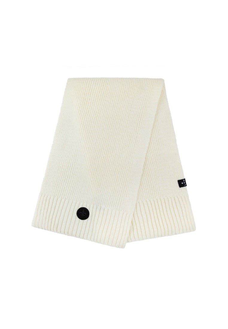 Écharpe Maille épaisse en écru Écharpes LXH