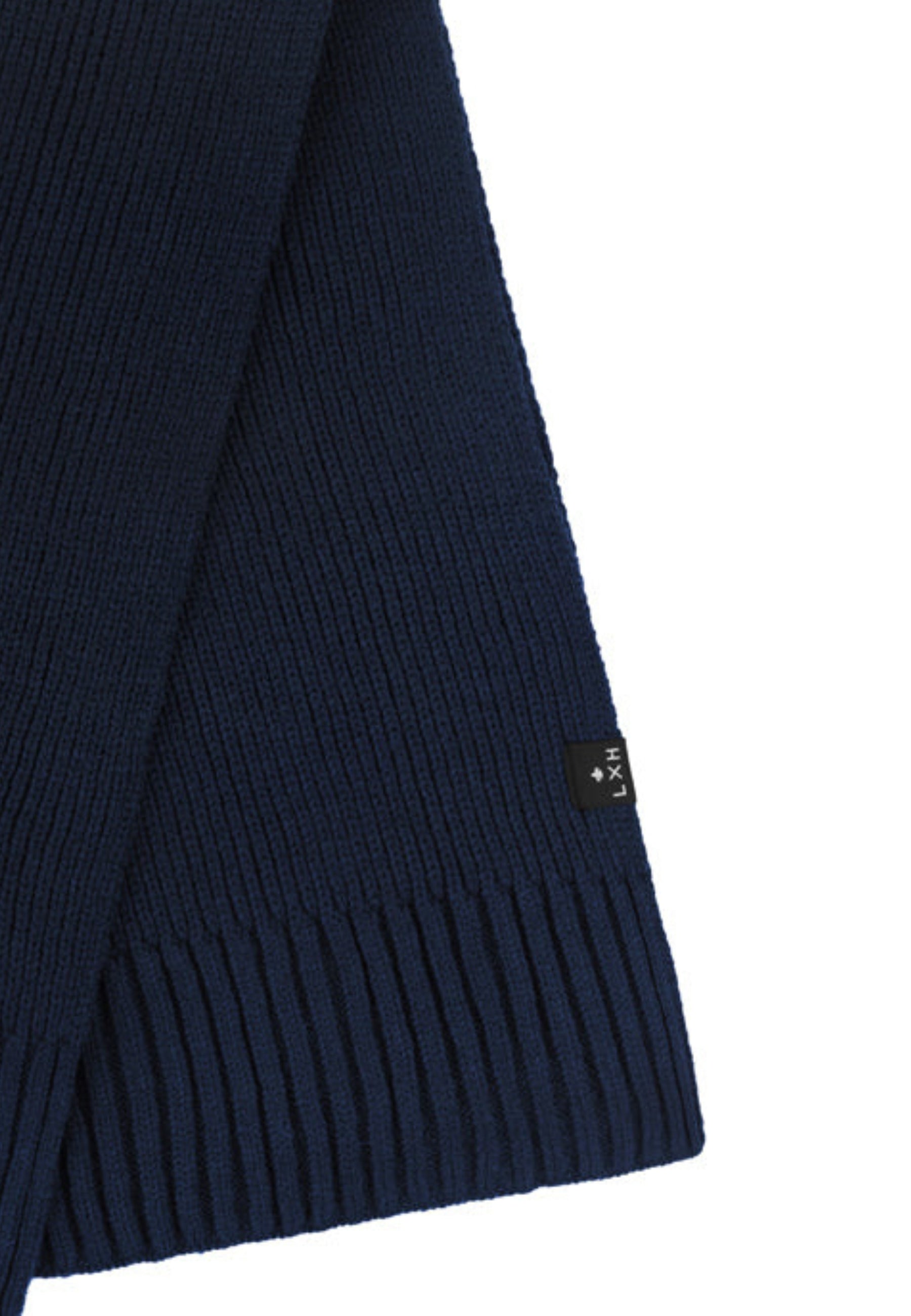 Écharpe Maille épaisse in Navy Écharpes LXH