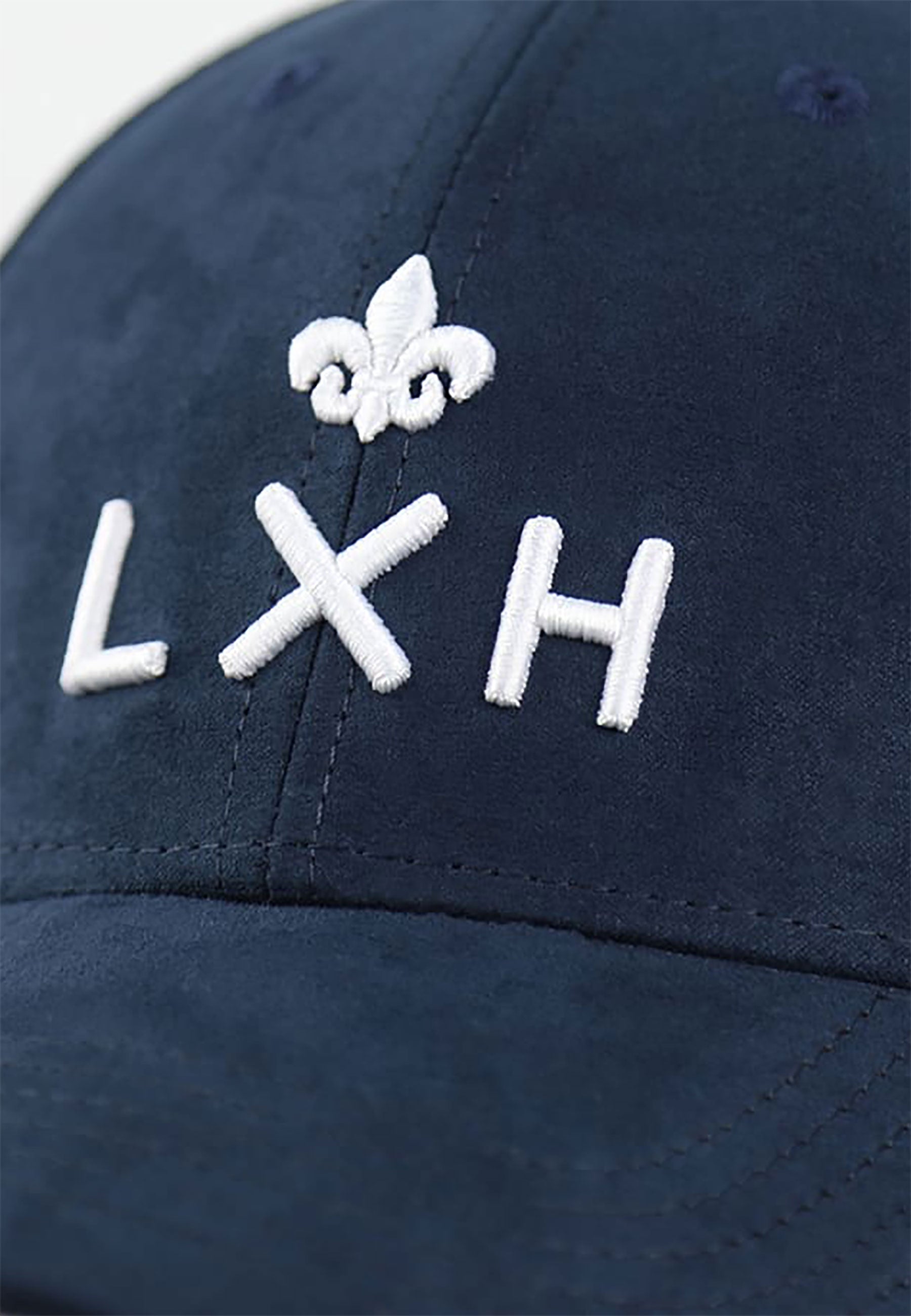 Casquette Suédine - Genève en Bleu Marine Caps LXH