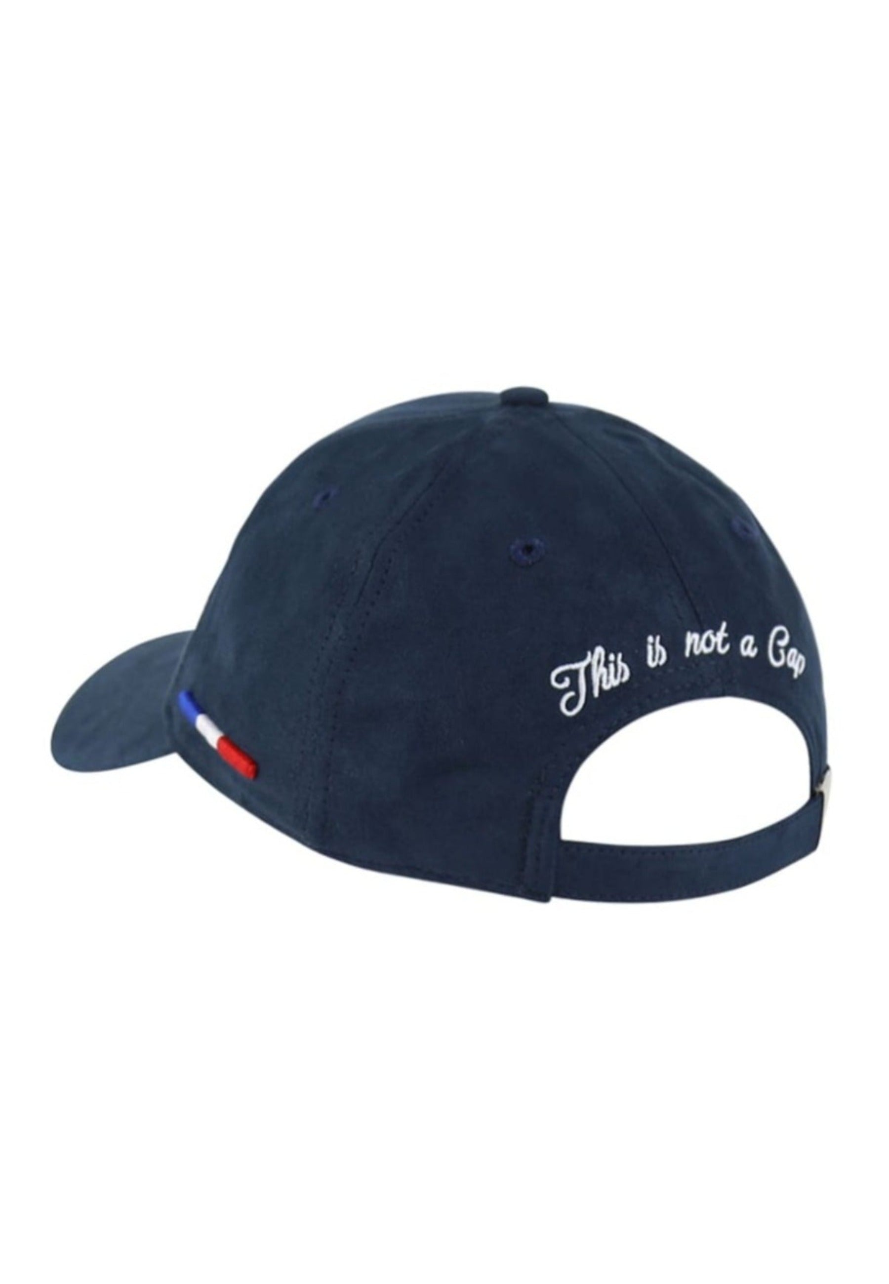 Casquette Suédine - Genève en Bleu Marine Caps LXH