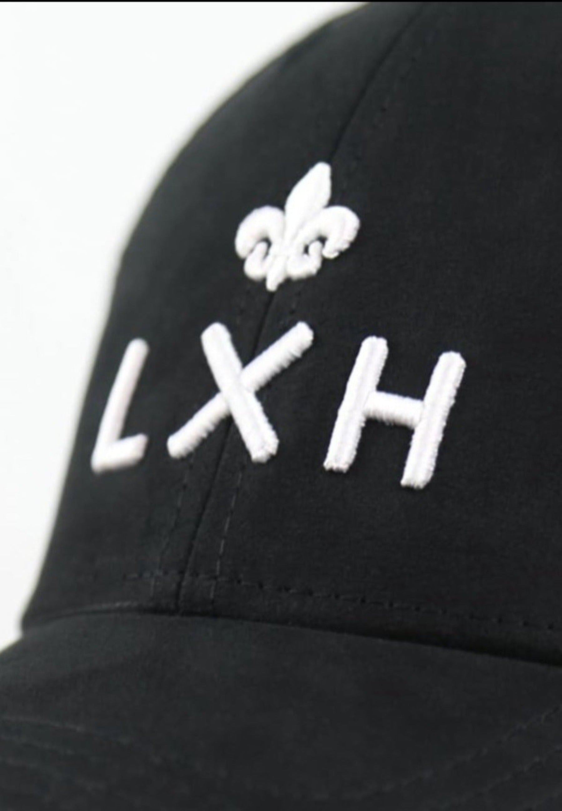 Casquette Suédine - Genève en Noir Caps LXH