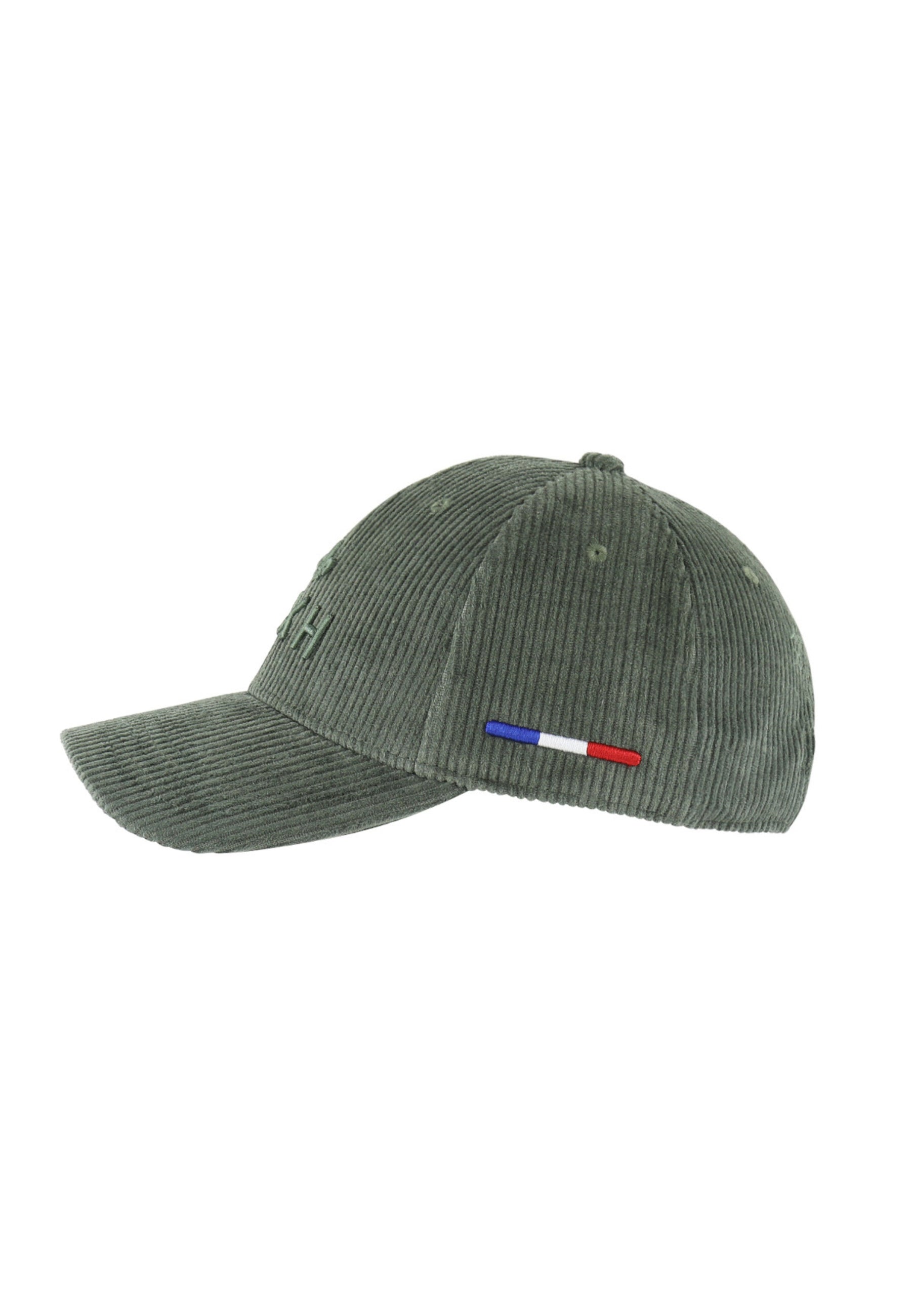 Casquette Velours Côtelé en Vert Forêt Caps LXH