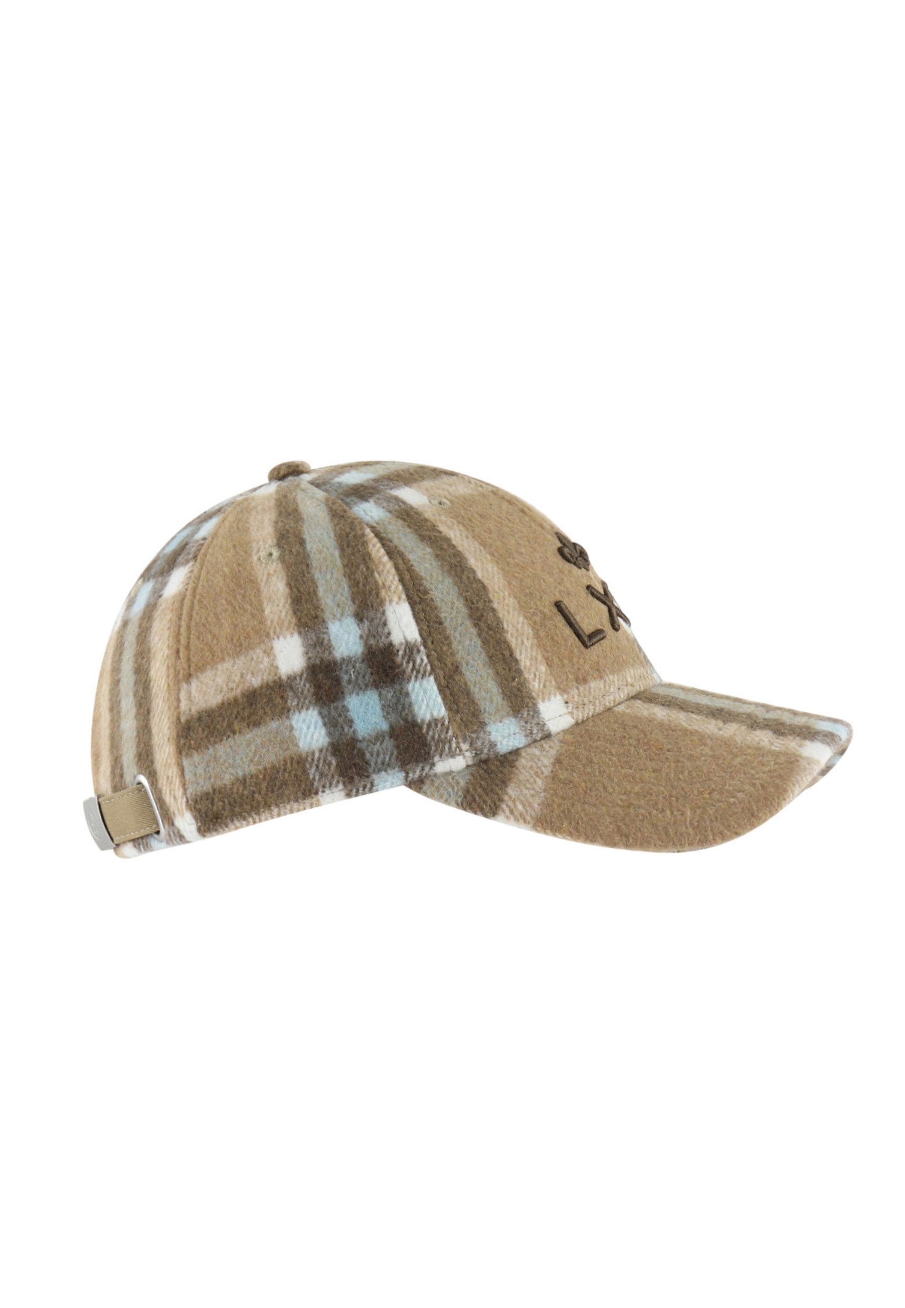 Casquette Tartan à Camel Caps LXH