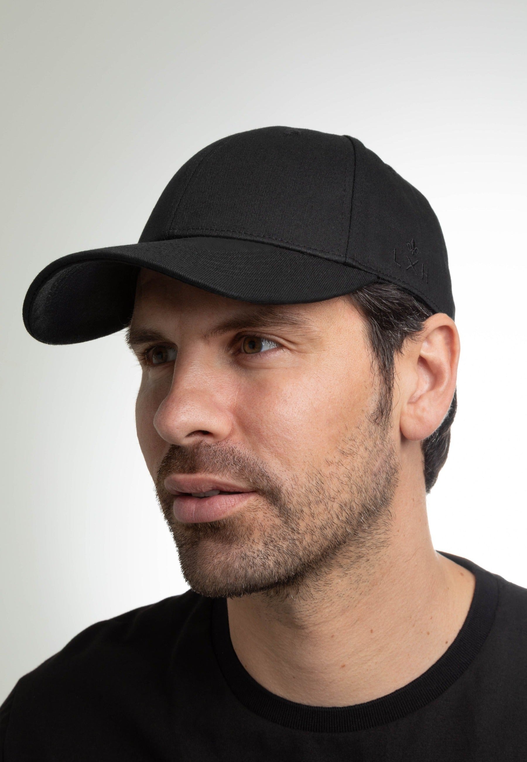 Casquette Coton - ADN en Noir Caps LXH