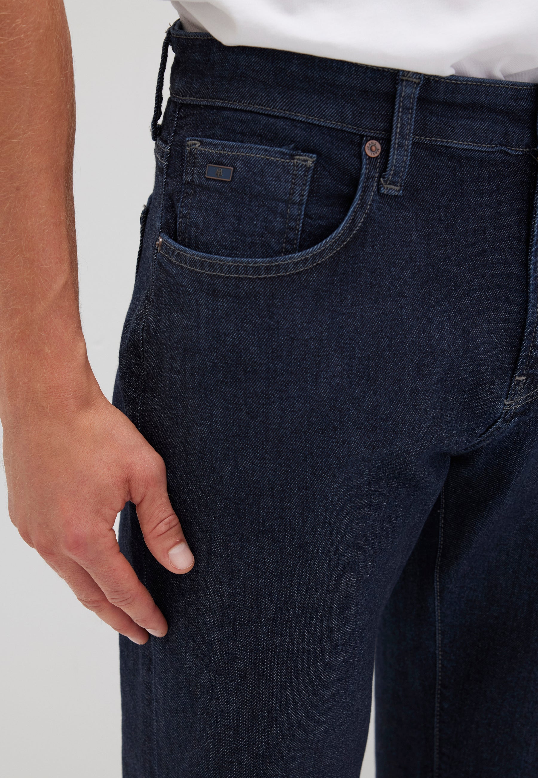 Lisbon en jean Rinse Classic Comfort Mavi