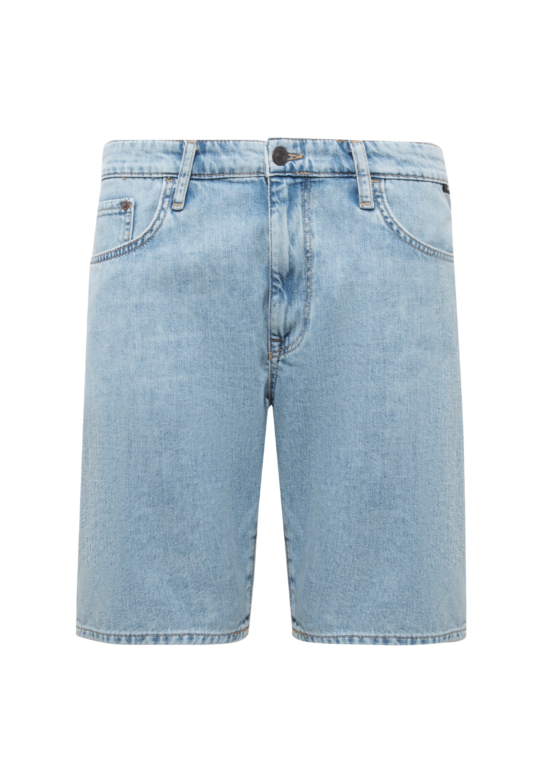 Lucas en short en jean vintage des années 90 Mavi