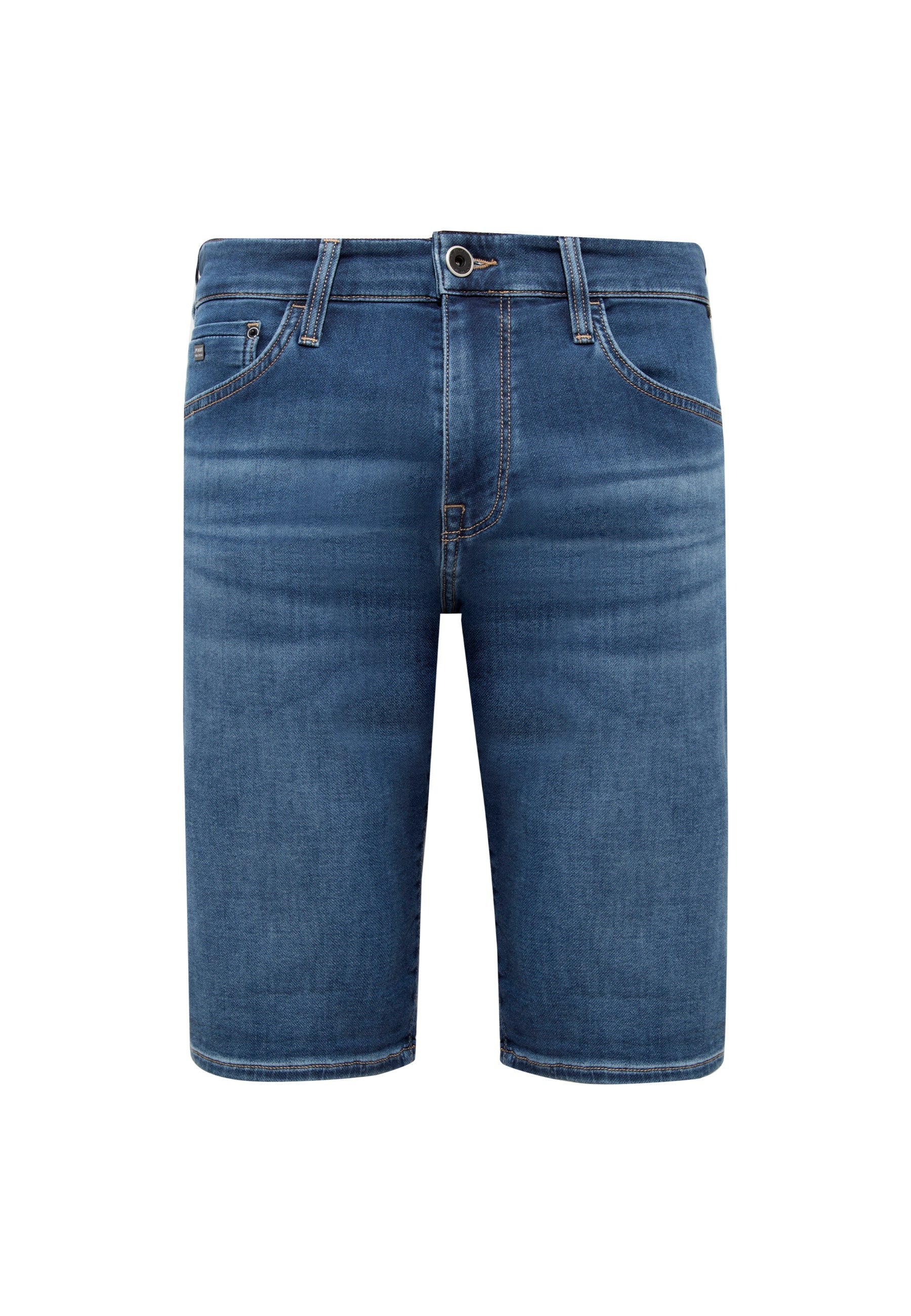 Tim en short jean sportif bleu foncé Mavi