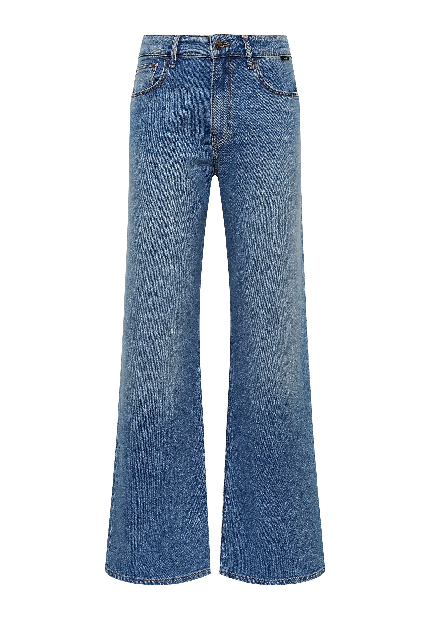Malibu en jeans Mid Indigo Brushed 90s Mavi