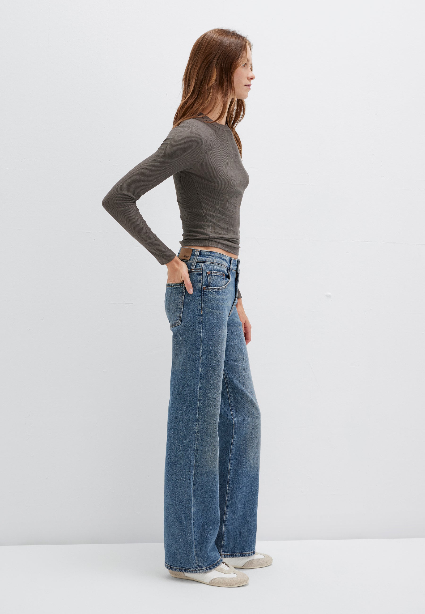 Ibiza en jeans Mid Shaded 90S Mavi