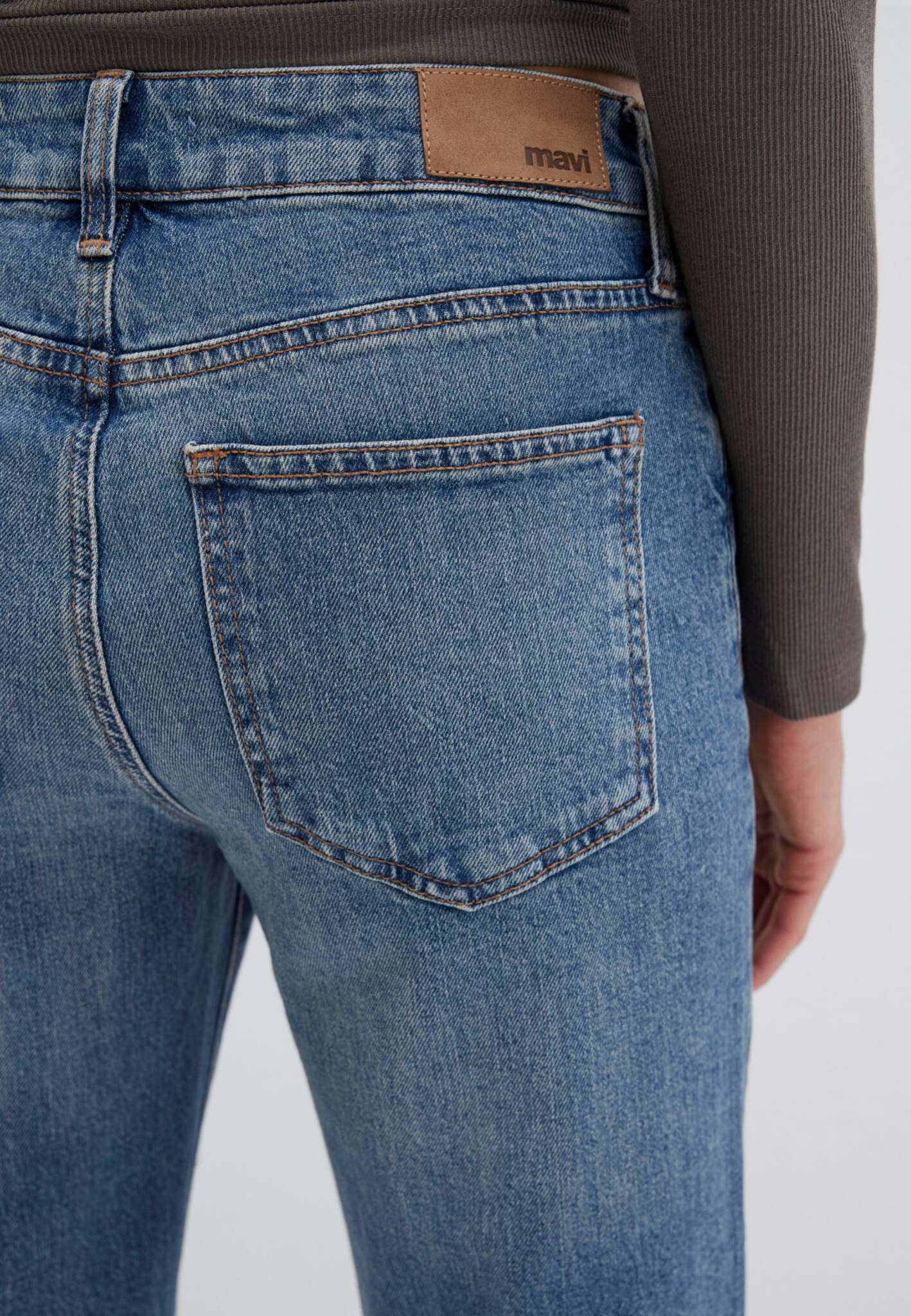 Ibiza en jeans Mid Shaded 90S Mavi