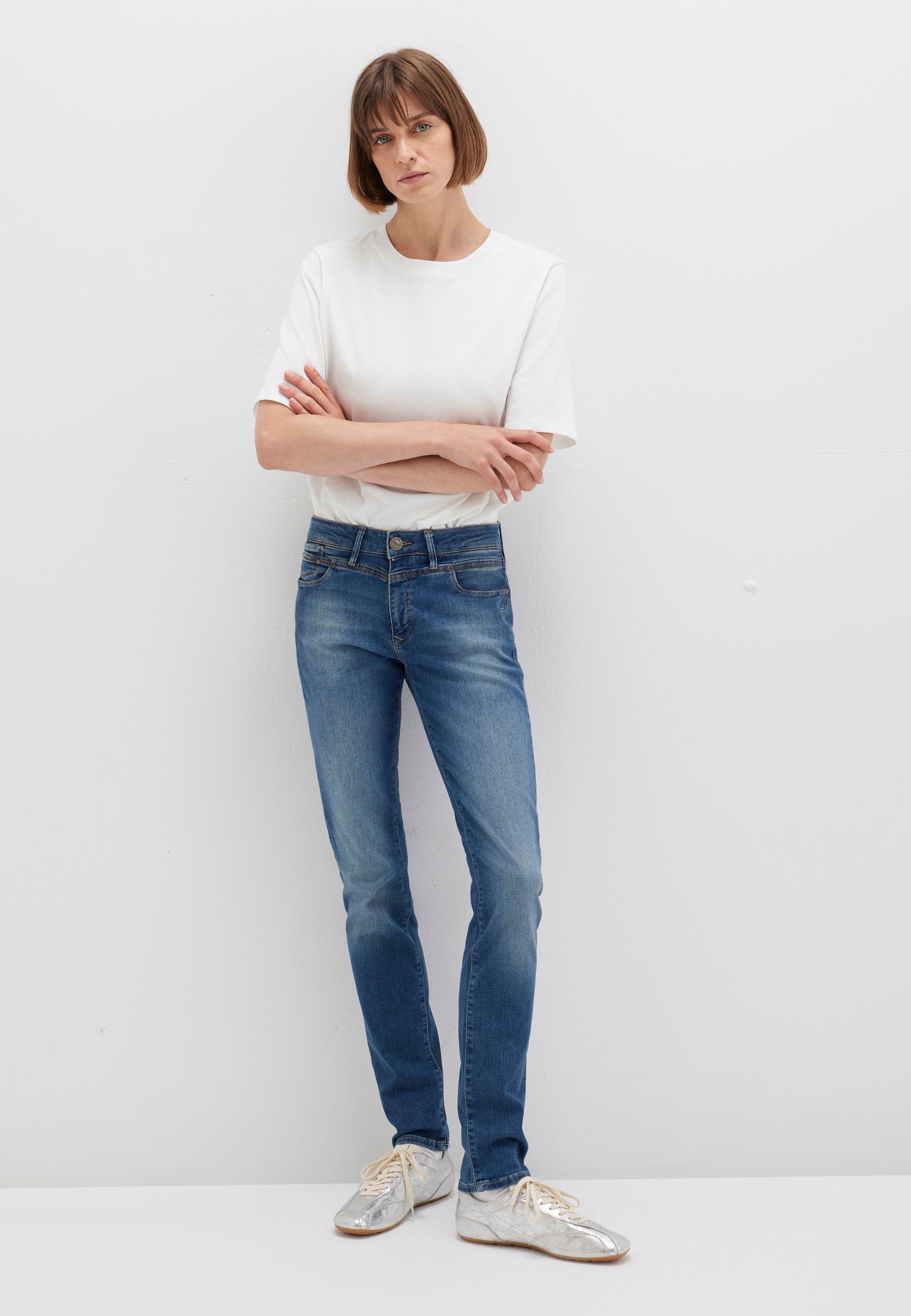 Sophie en jeans Deep Memory Fit Mavi