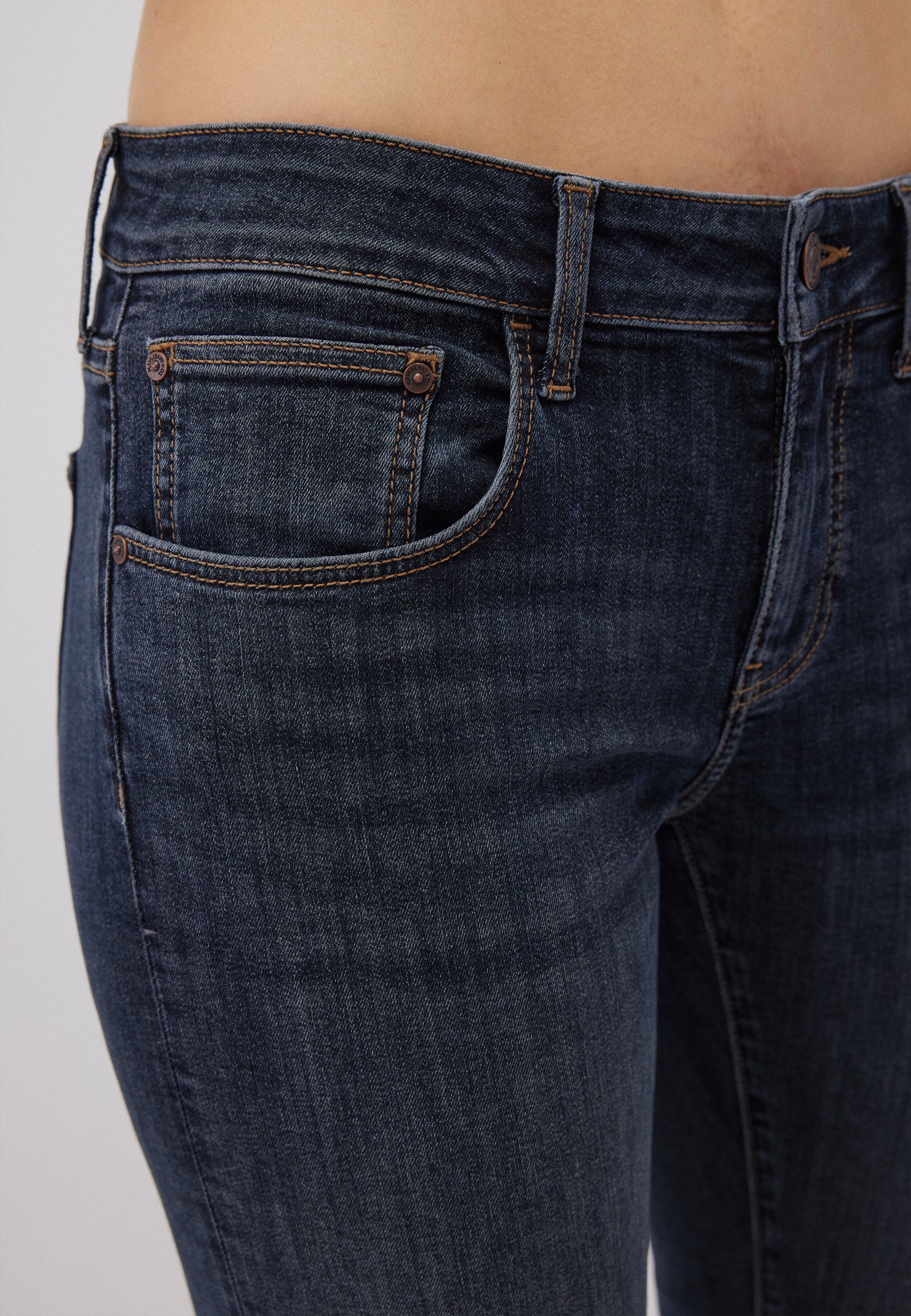 Lexy in Smoky Blue Memory Everyday Jeans Mavi