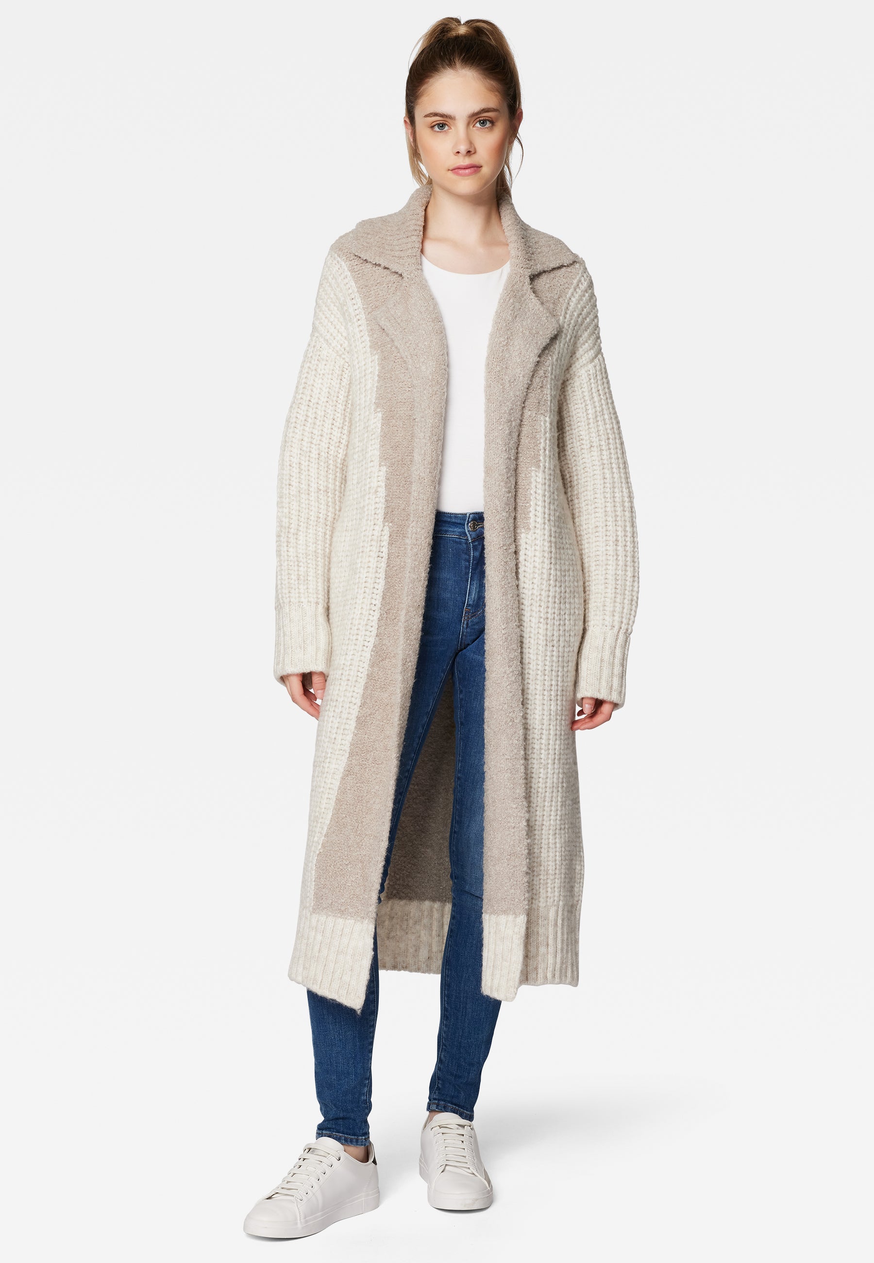 Cardigan in Pumice Stone Vestes Mavi