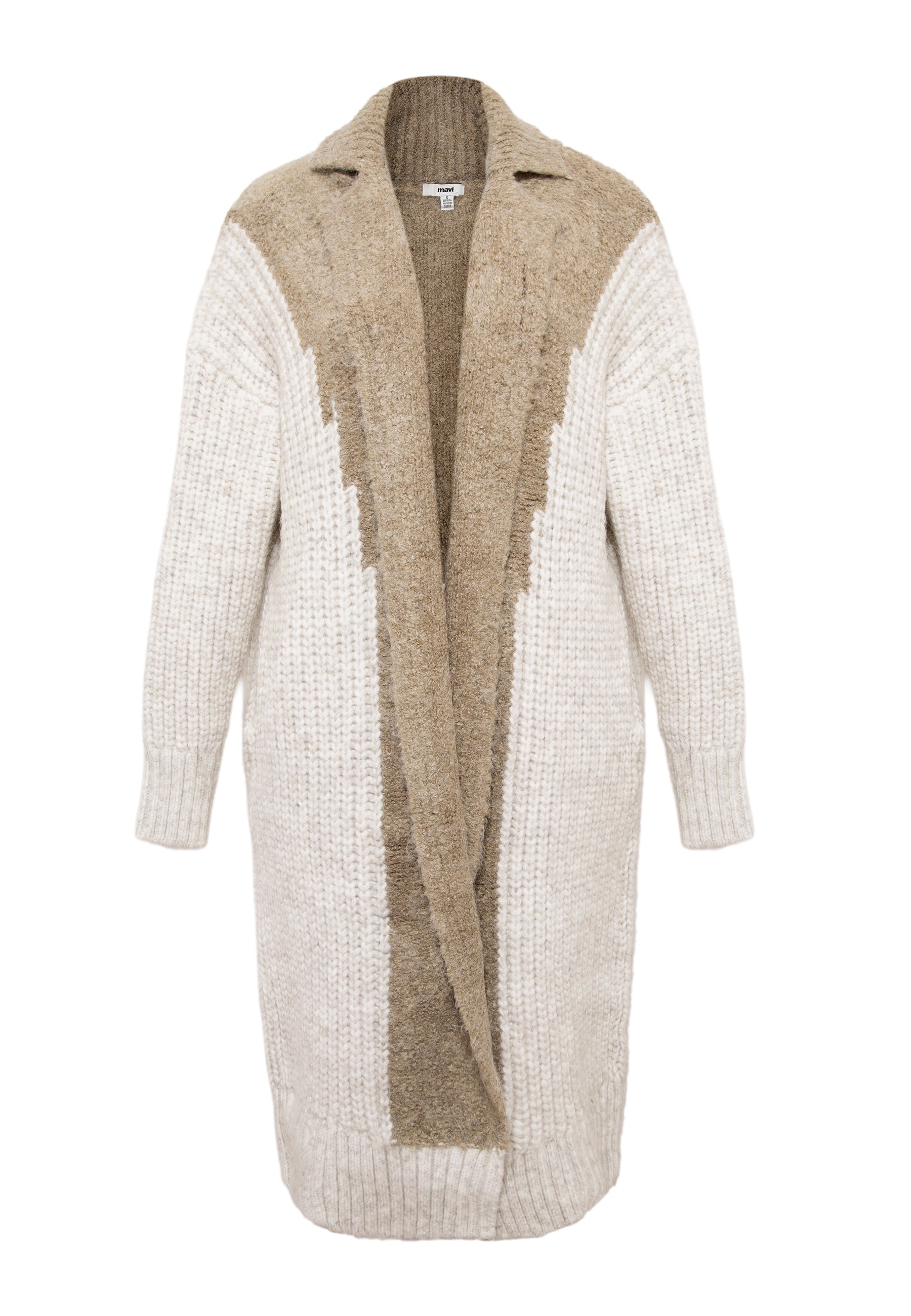 Cardigan in Silver Sage Stripe Cardigans Mavi