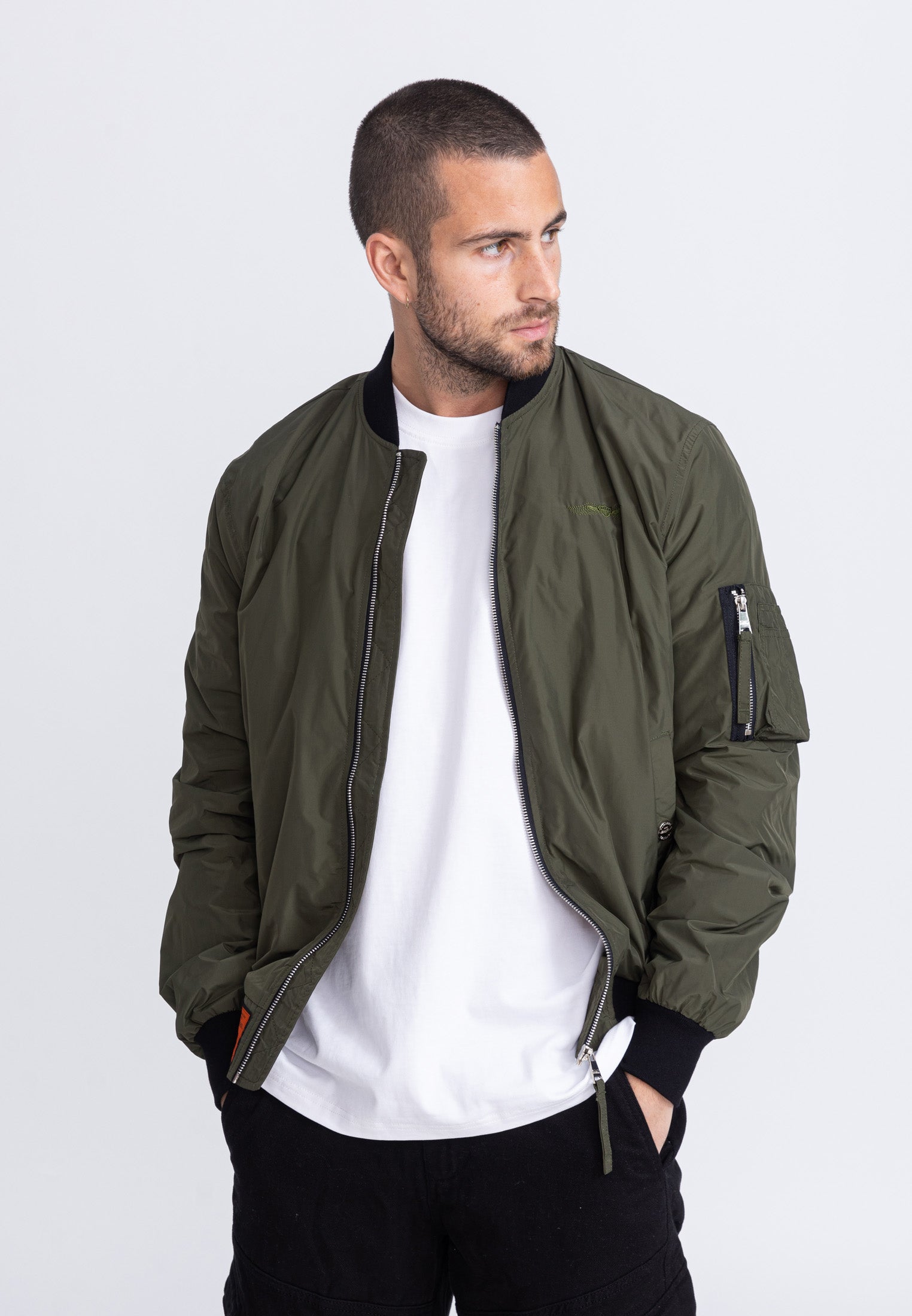 MA1 M Bomber dans Vestes Kaki Bombers Original