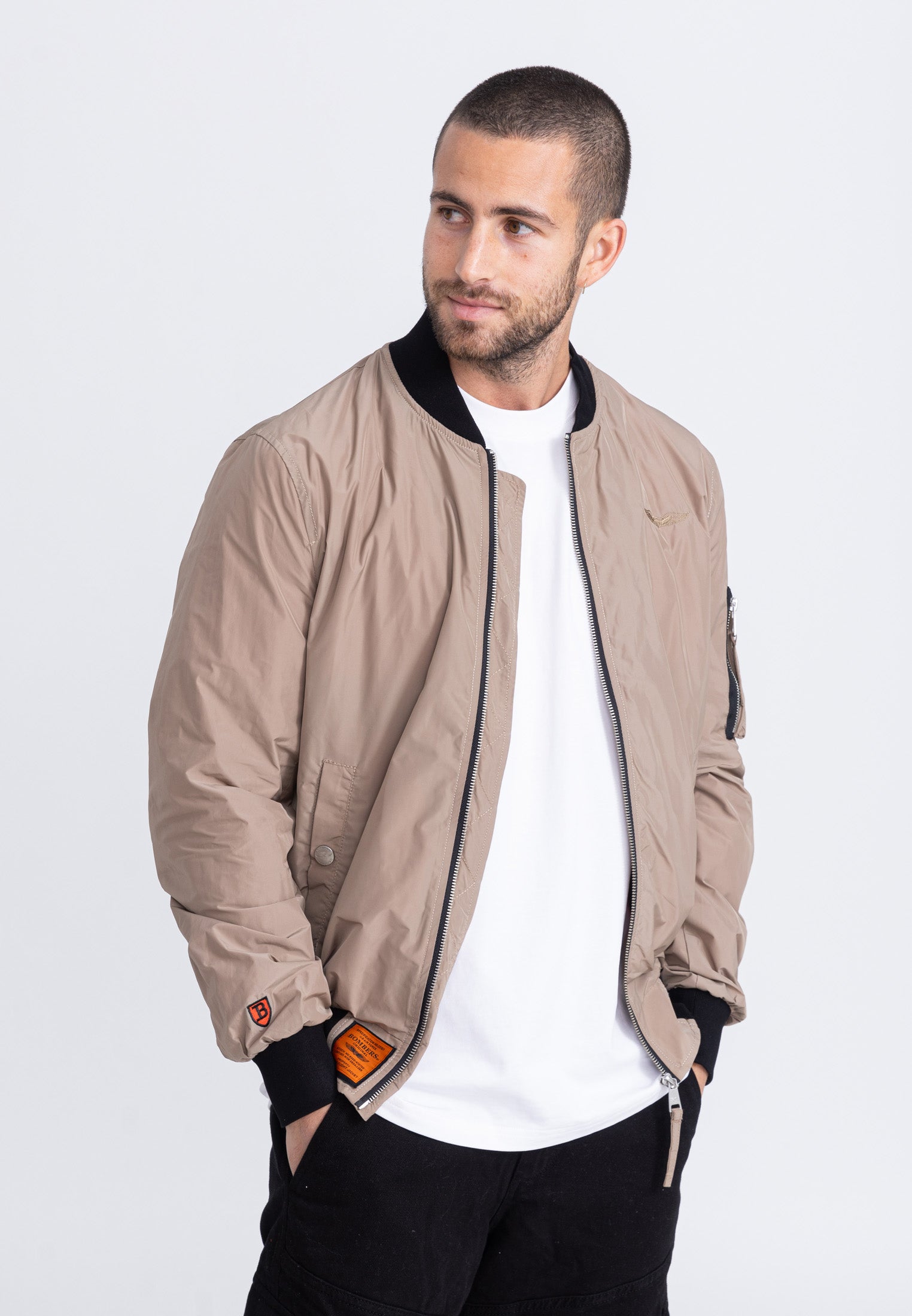 MA1 M Bomber in Tan Vestes Bombers Original