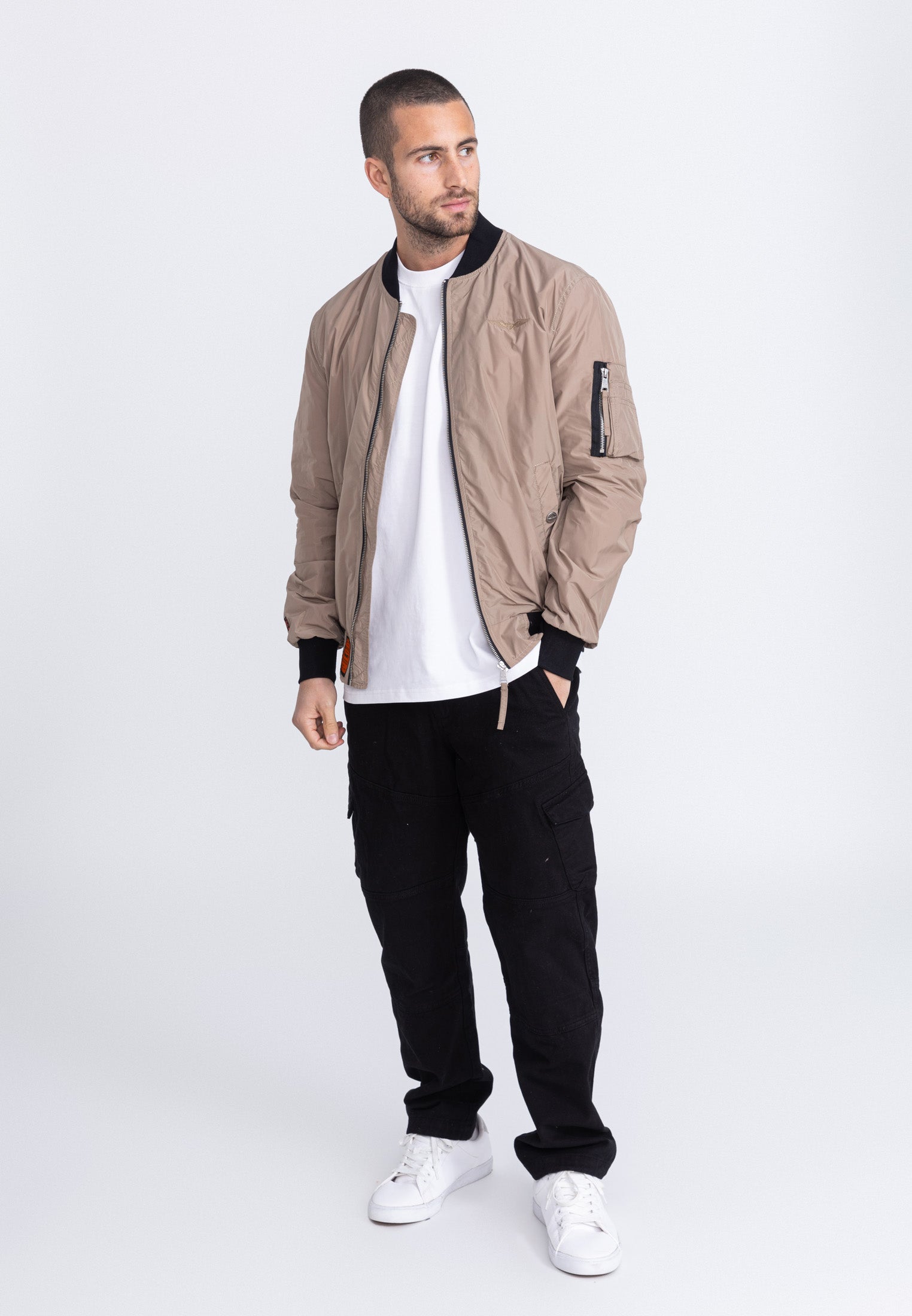 MA1 M Bomber in Tan Vestes Bombers Original