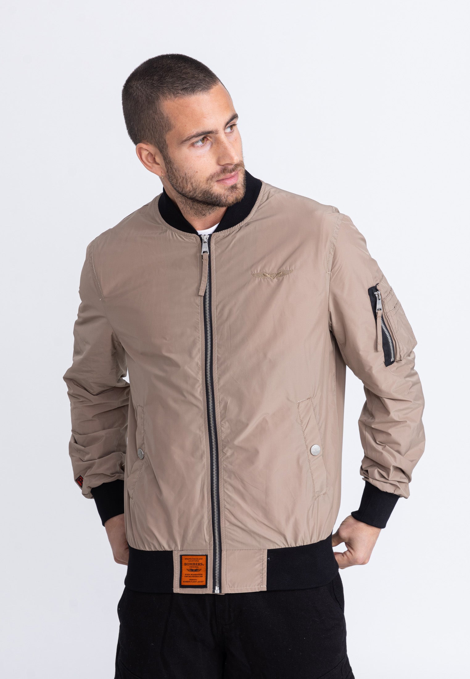 MA1 M Bomber in Tan Vestes Bombers Original