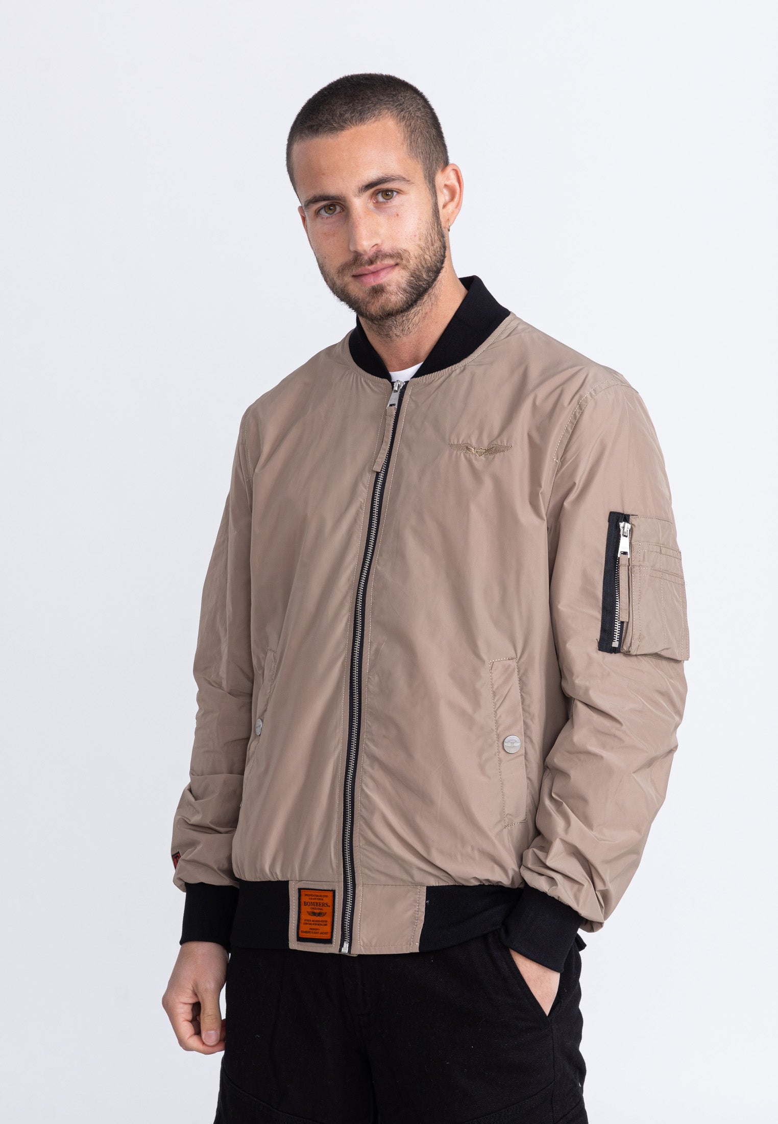 MA1 M Bomber in Tan Vestes Bombers Original