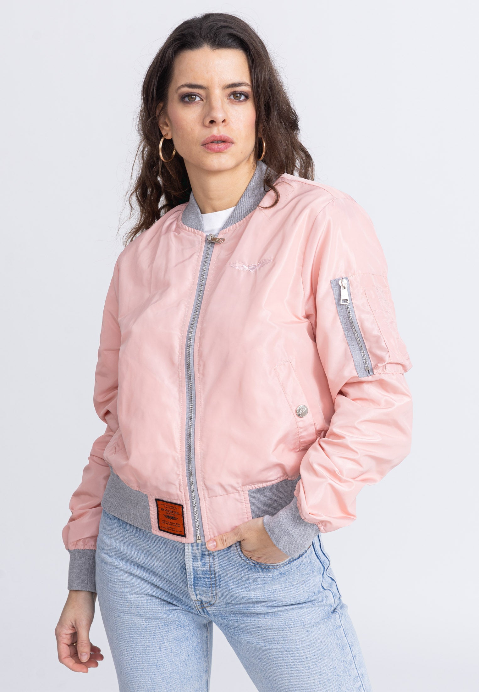 MA1 W Bomber in L.Pink Vestes Bombers Original