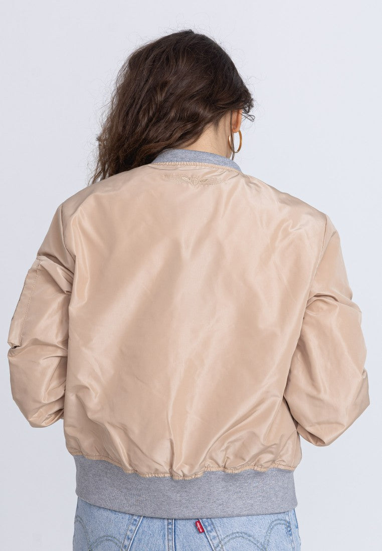 MA1 W Bomber in Tan Vestes Bombers Original