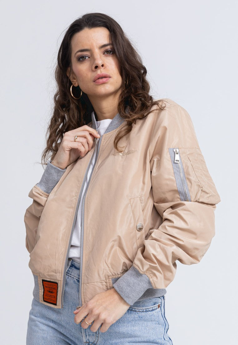MA1 W Bomber in Tan Vestes Bombers Original