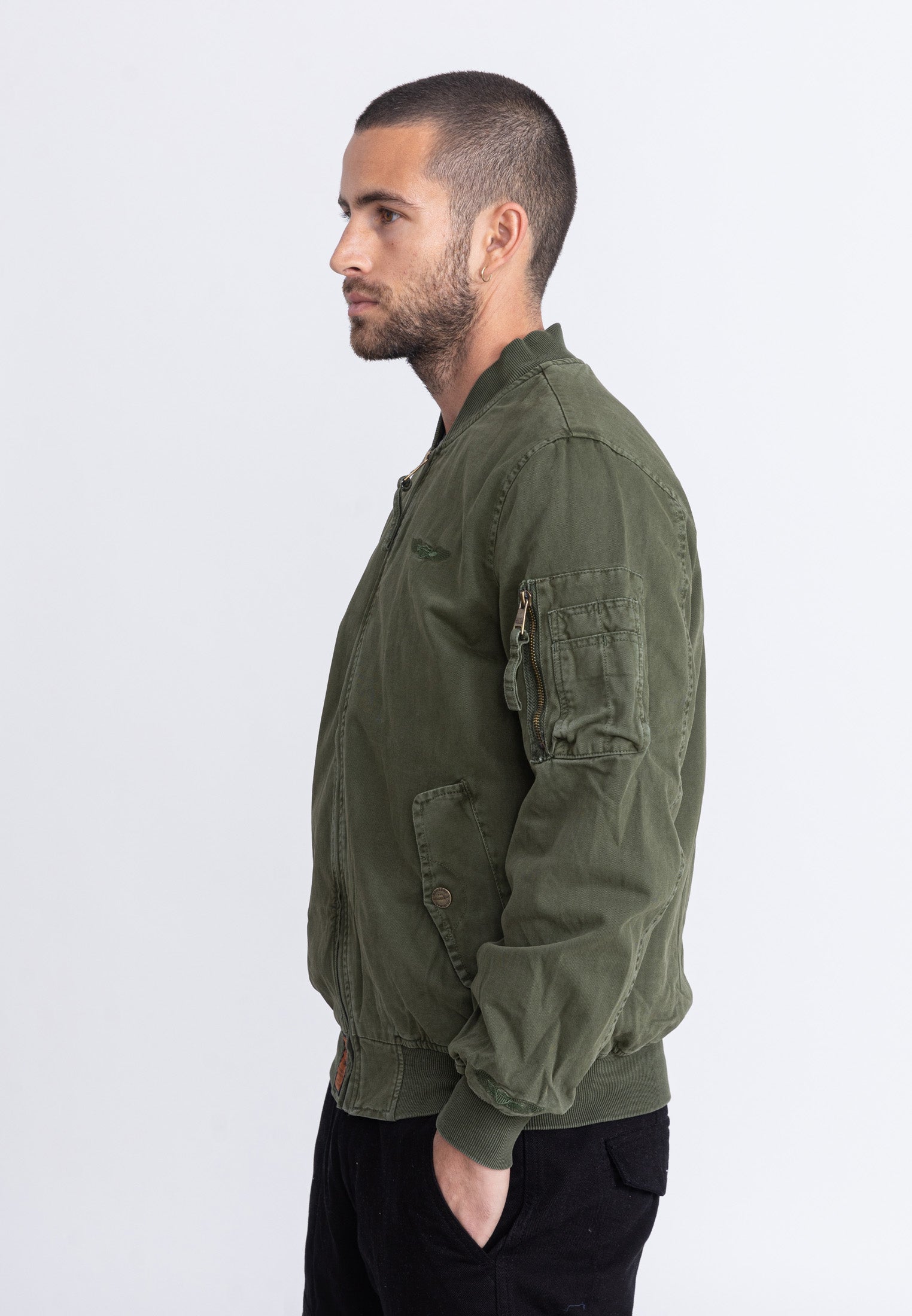 Mac M Bomber à Kaki Vestes Bombers Original