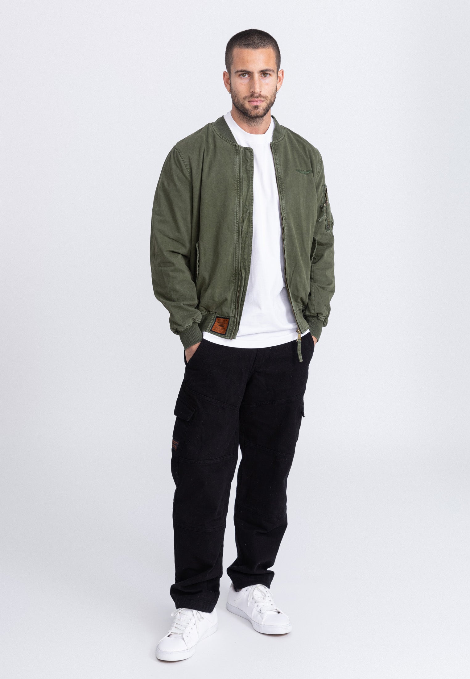 Mac M Bomber à Kaki Vestes Bombers Original