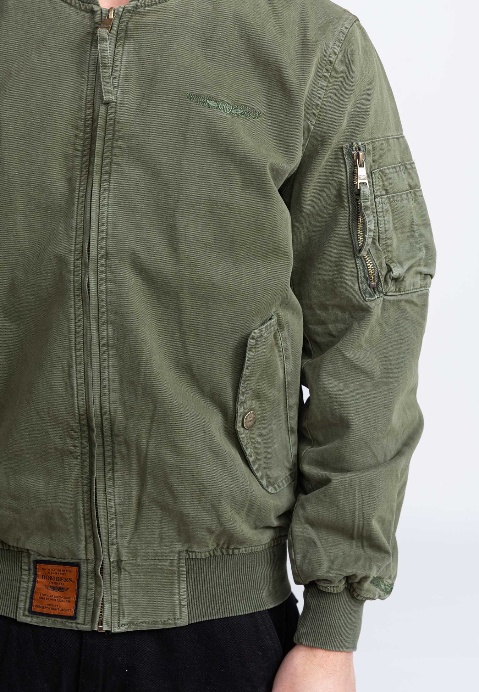Mac M Bomber à Kaki Vestes Bombers Original