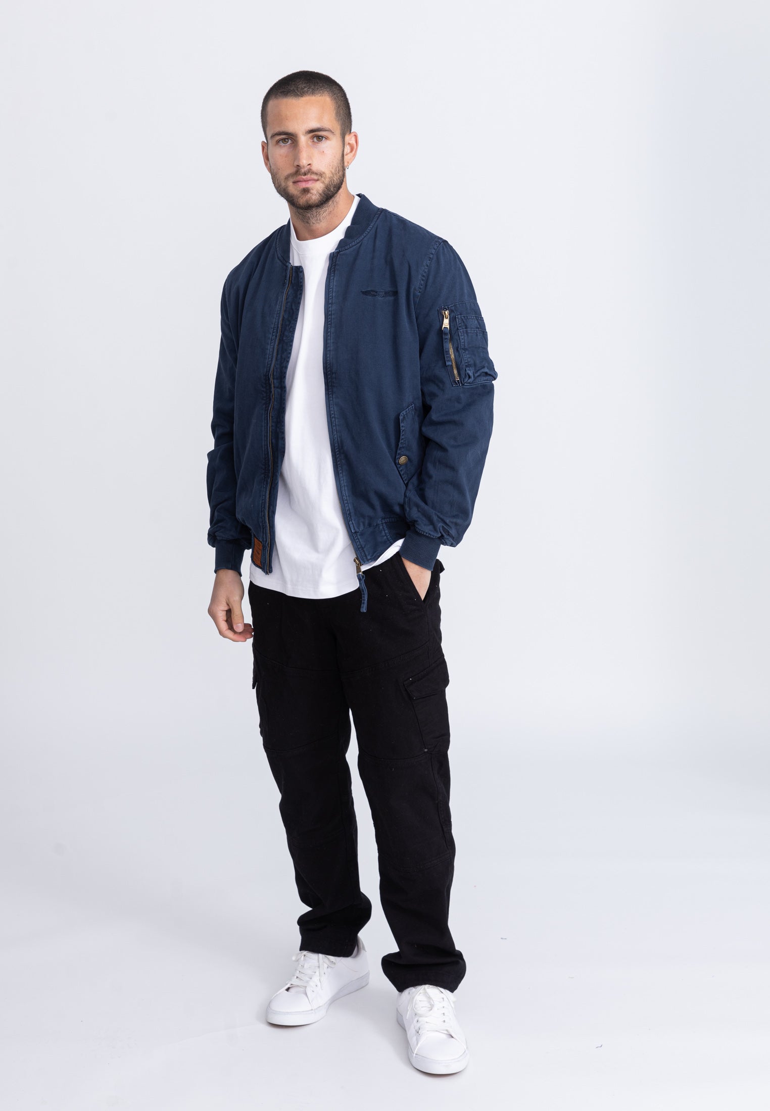Mac M Bomber dans Vestes Navy Bombers Original