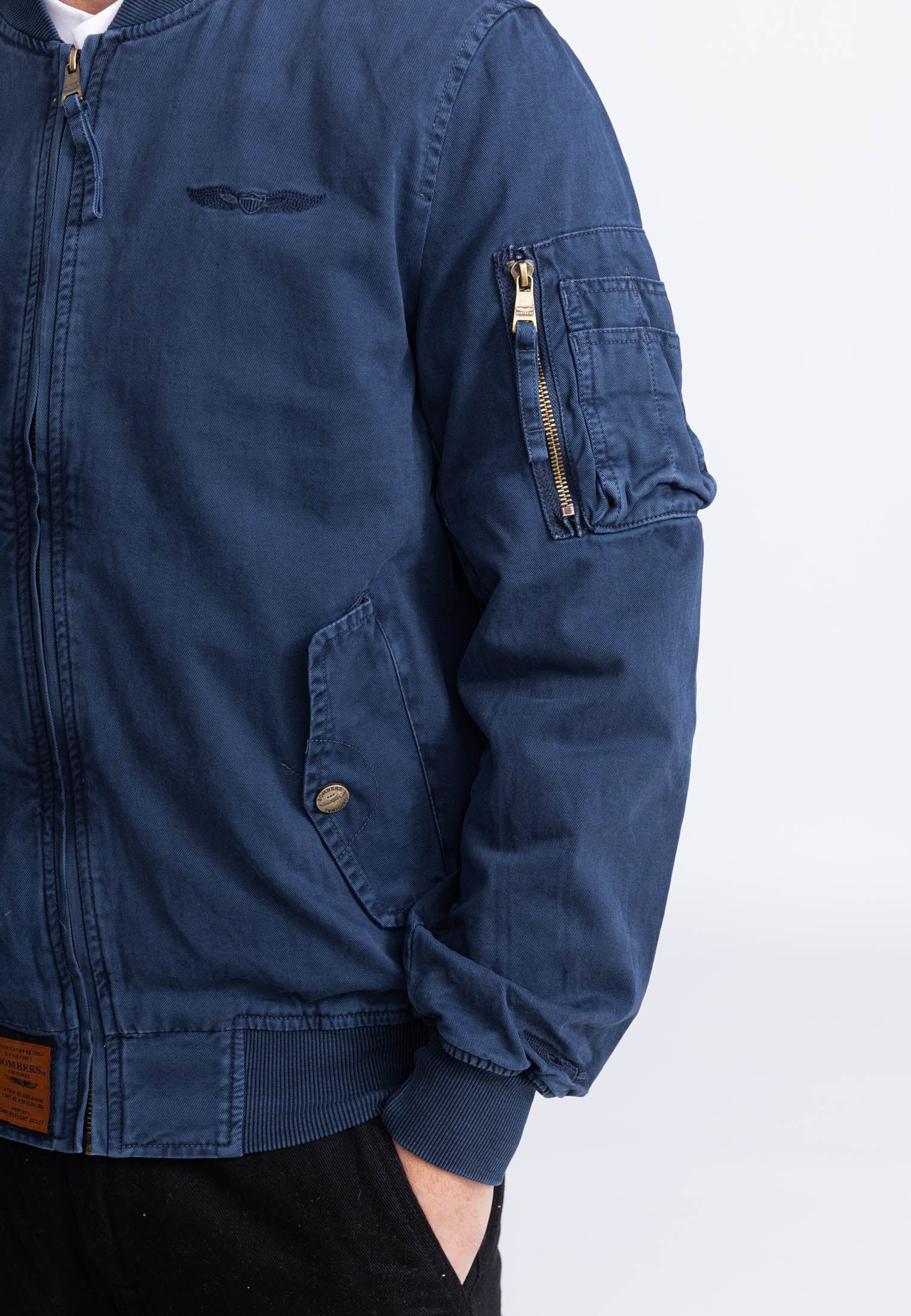 Mac M Bomber dans Vestes Navy Bombers Original
