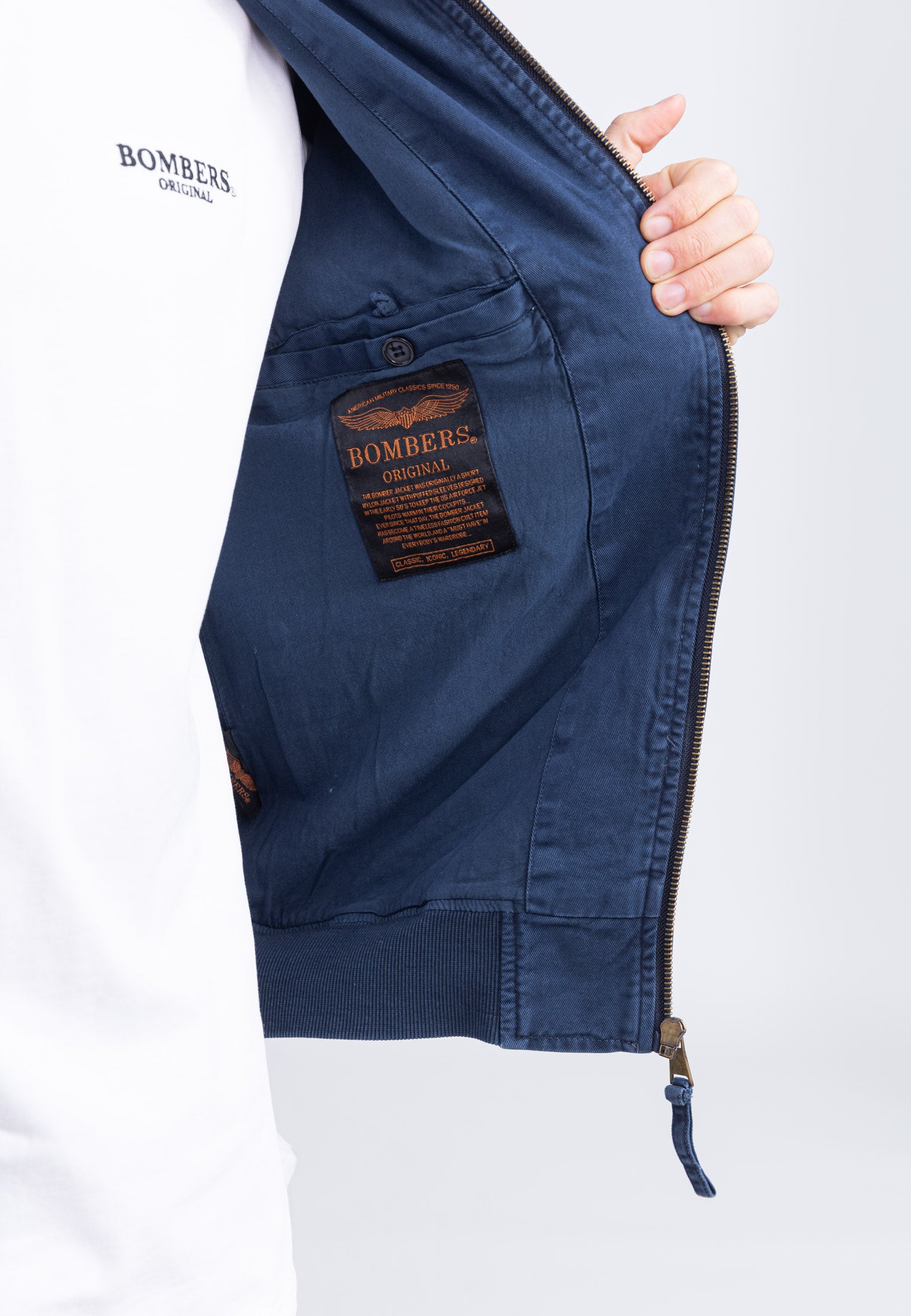 Mac M Bomber dans Vestes Navy Bombers Original