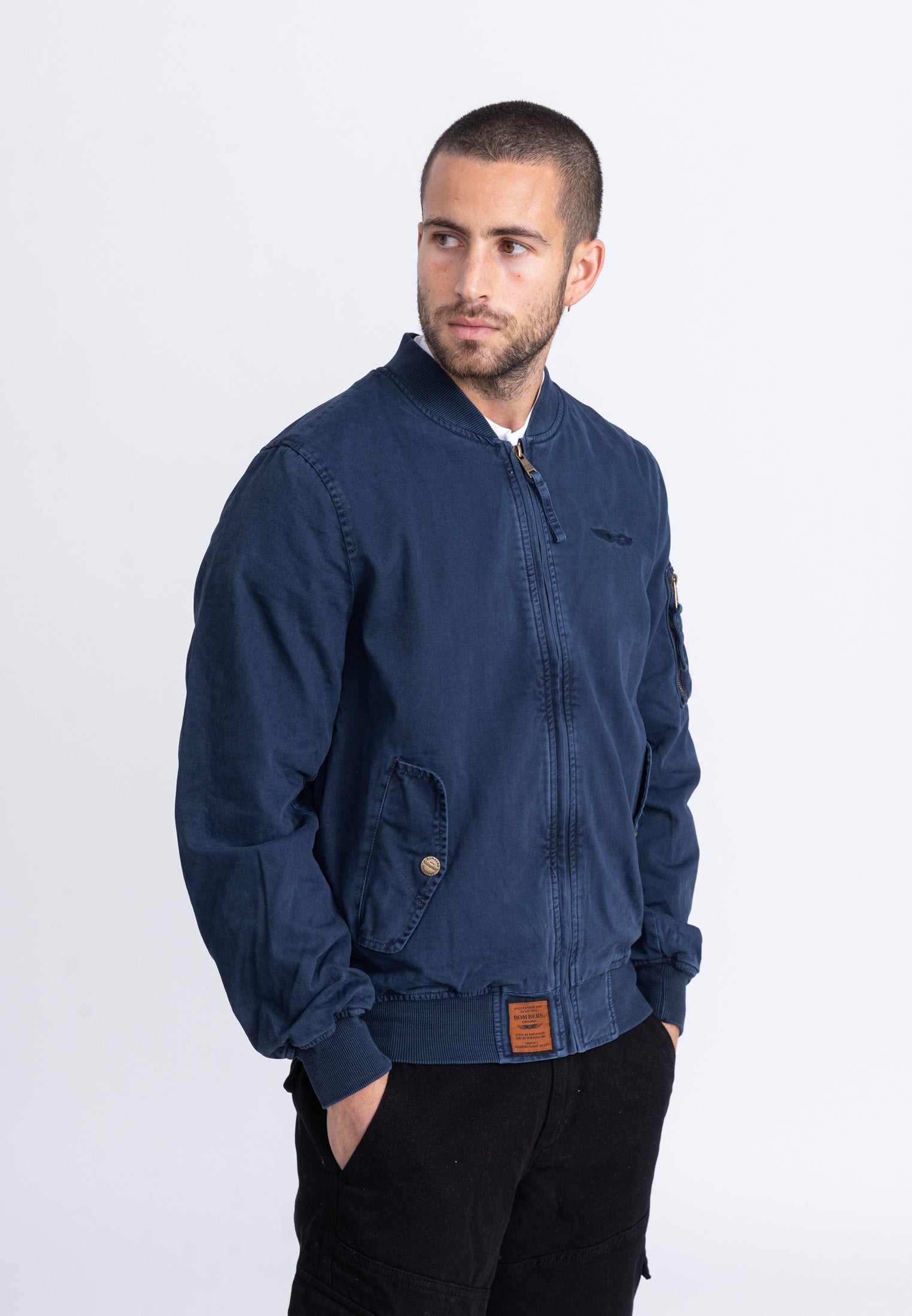 Mac M Bomber dans Vestes Navy Bombers Original