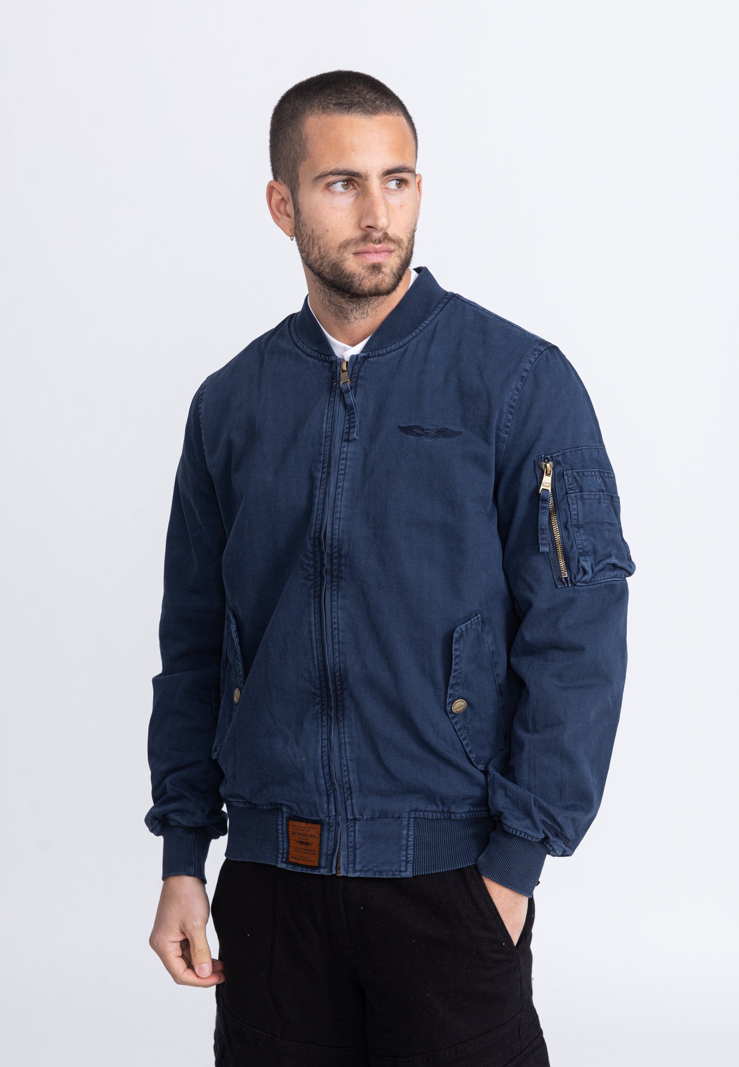 Mac M Bomber dans Vestes Navy Bombers Original