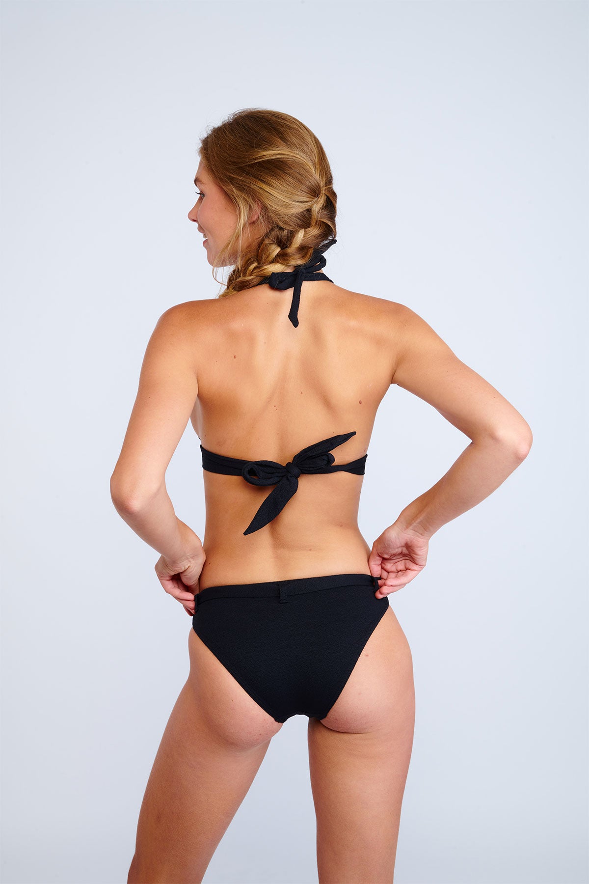 MAHO SANTAFE Top bikini en noir Bikini Banana Moon