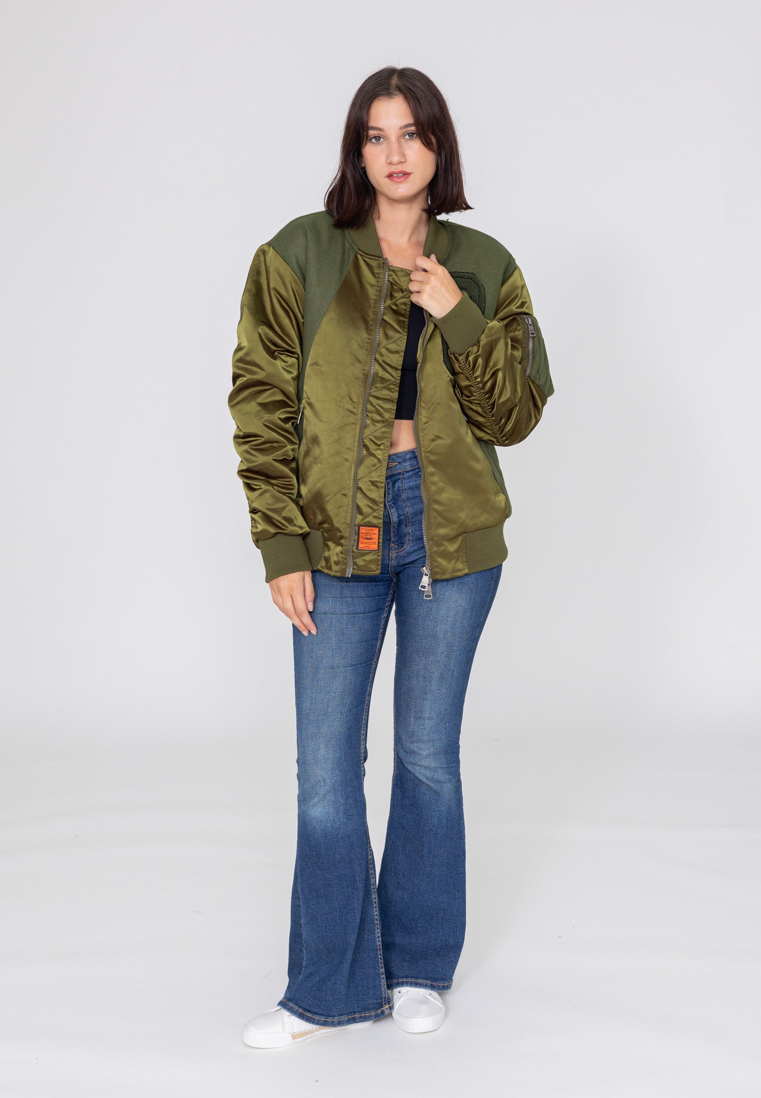 Blouson Nabari U Bomber en kaki Bombers Original