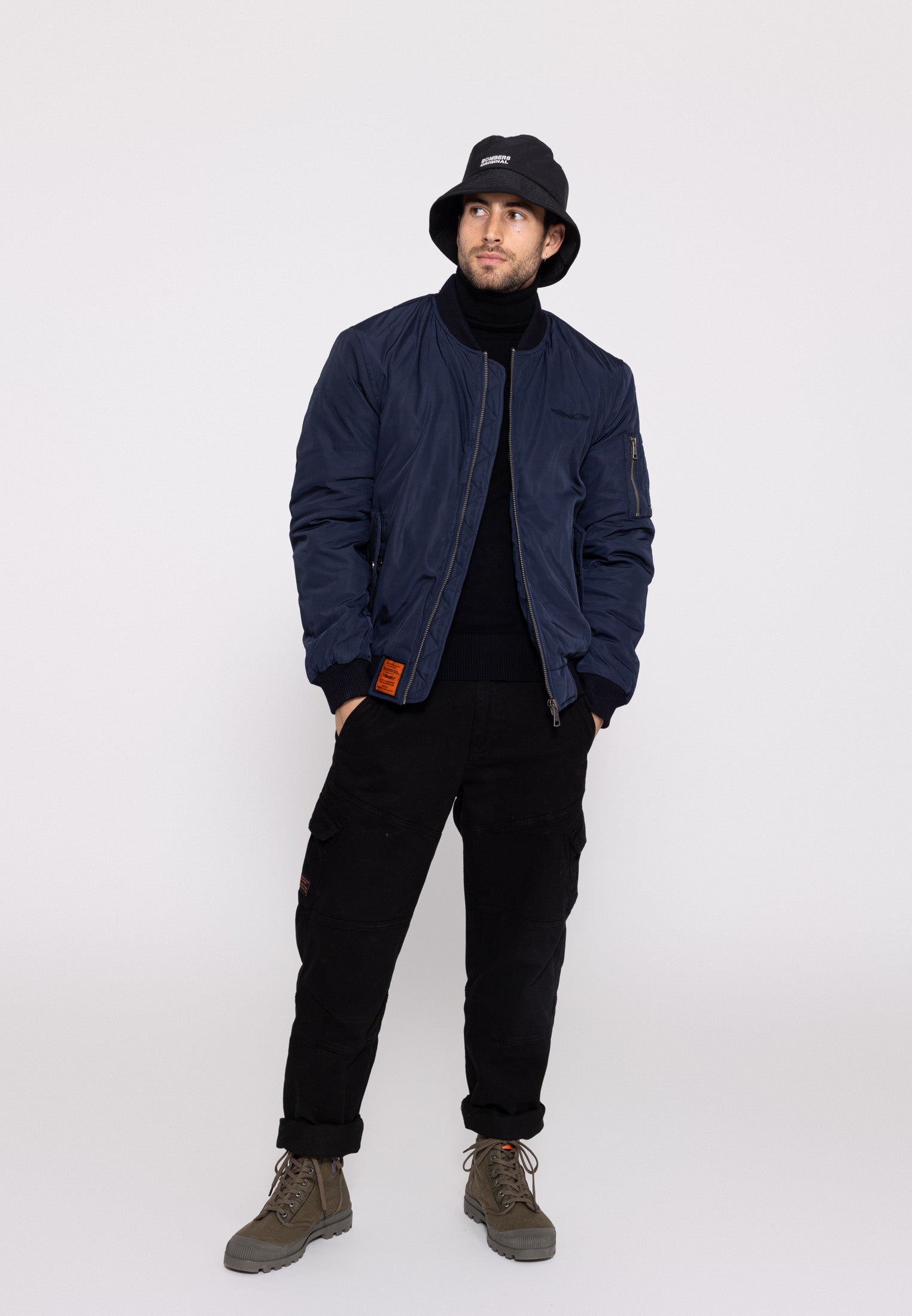 Veste bomber Original M dans Vestes Navy Bombers Original