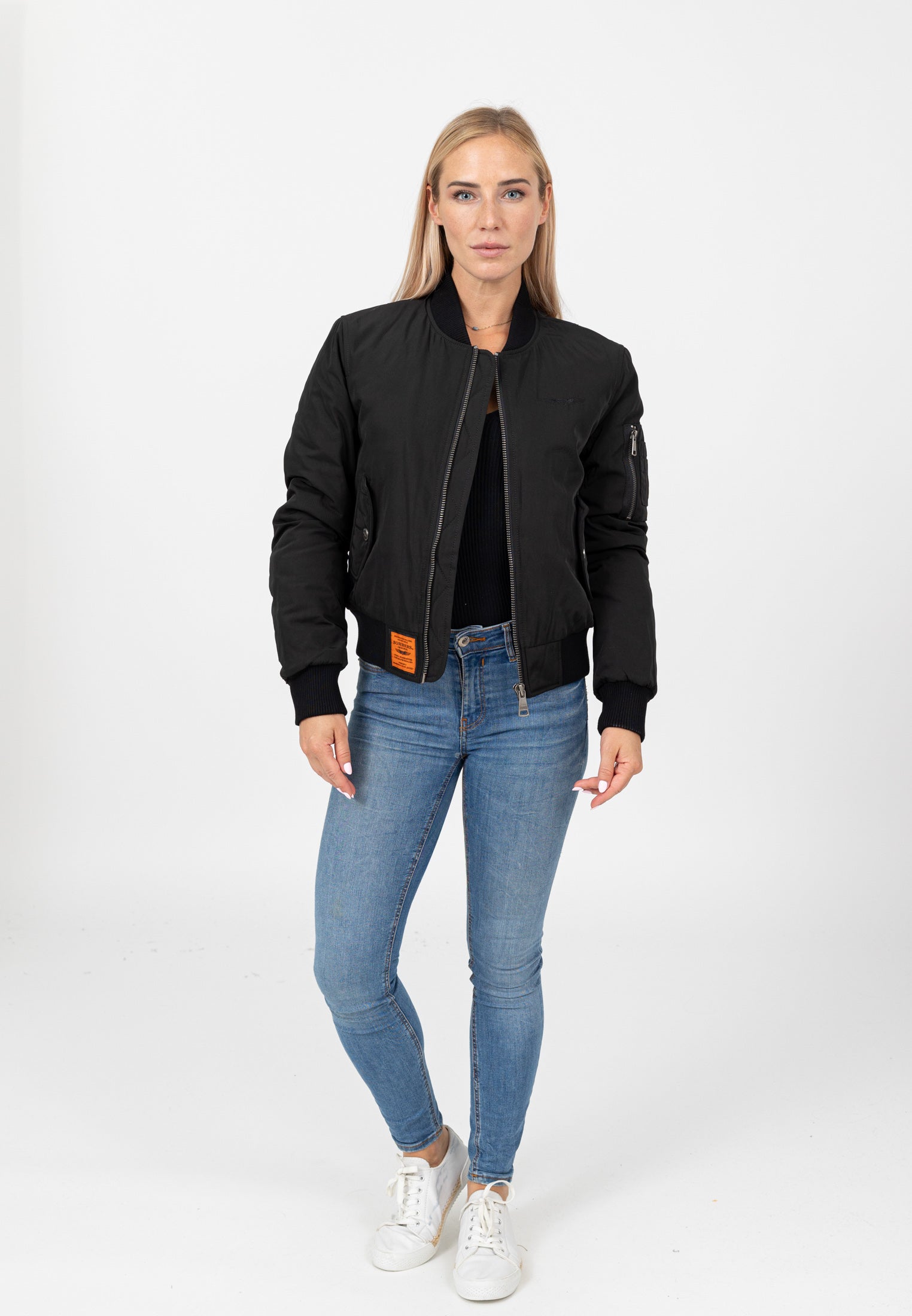 Original-W in Black Vestes Bombers Original