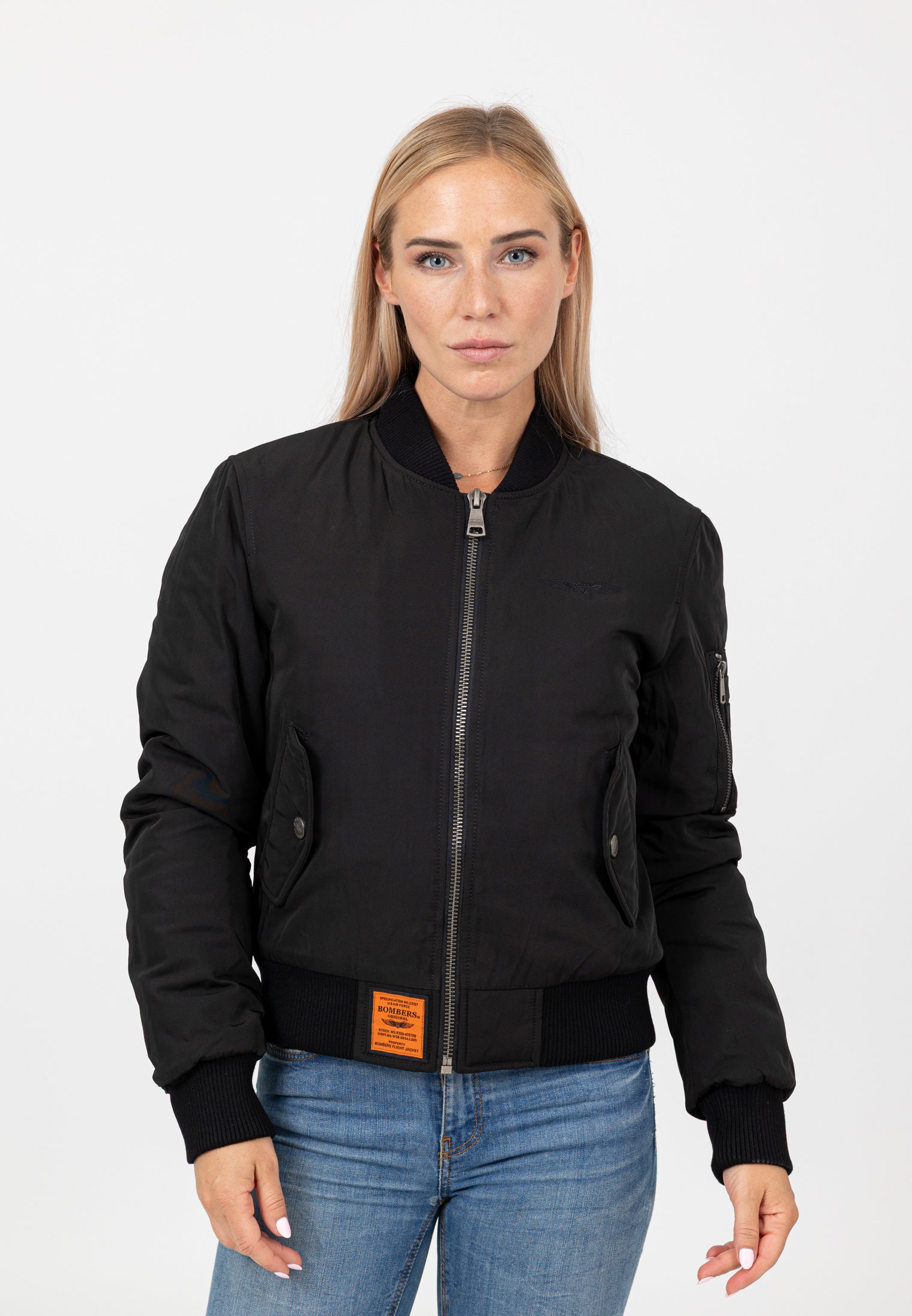 Original-W in Black Vestes Bombers Original