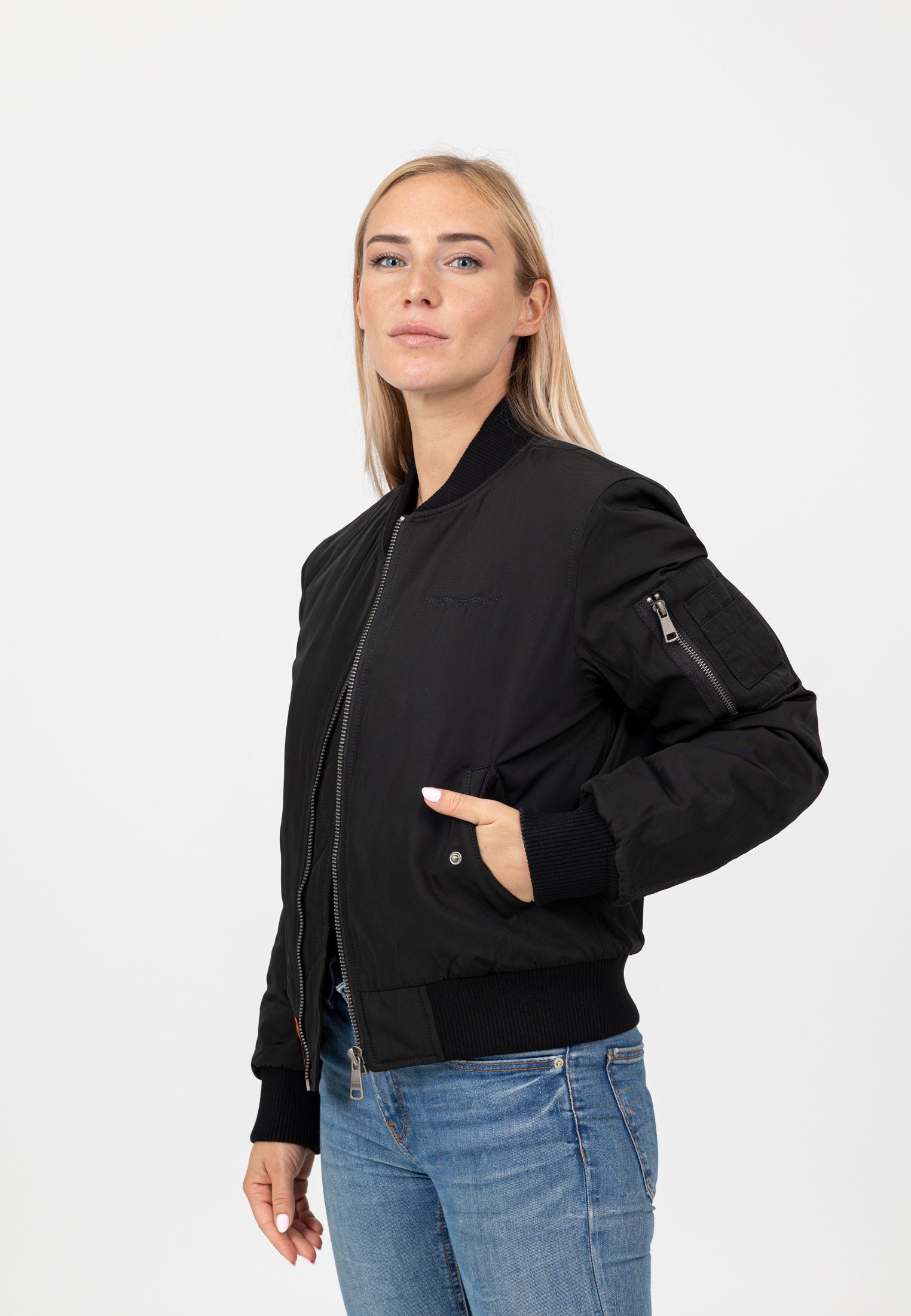 Original-W in Black Vestes Bombers Original