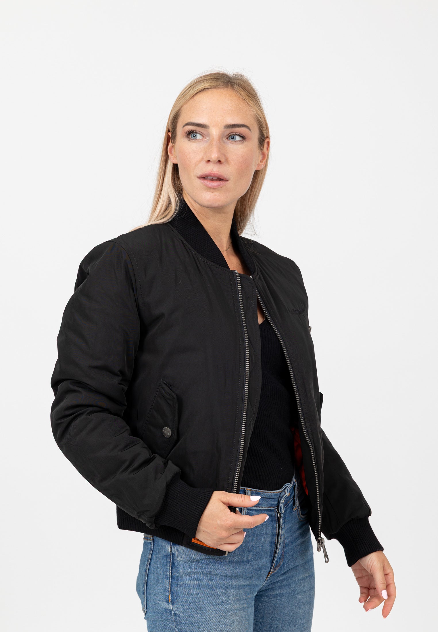 Original-W in Black Vestes Bombers Original