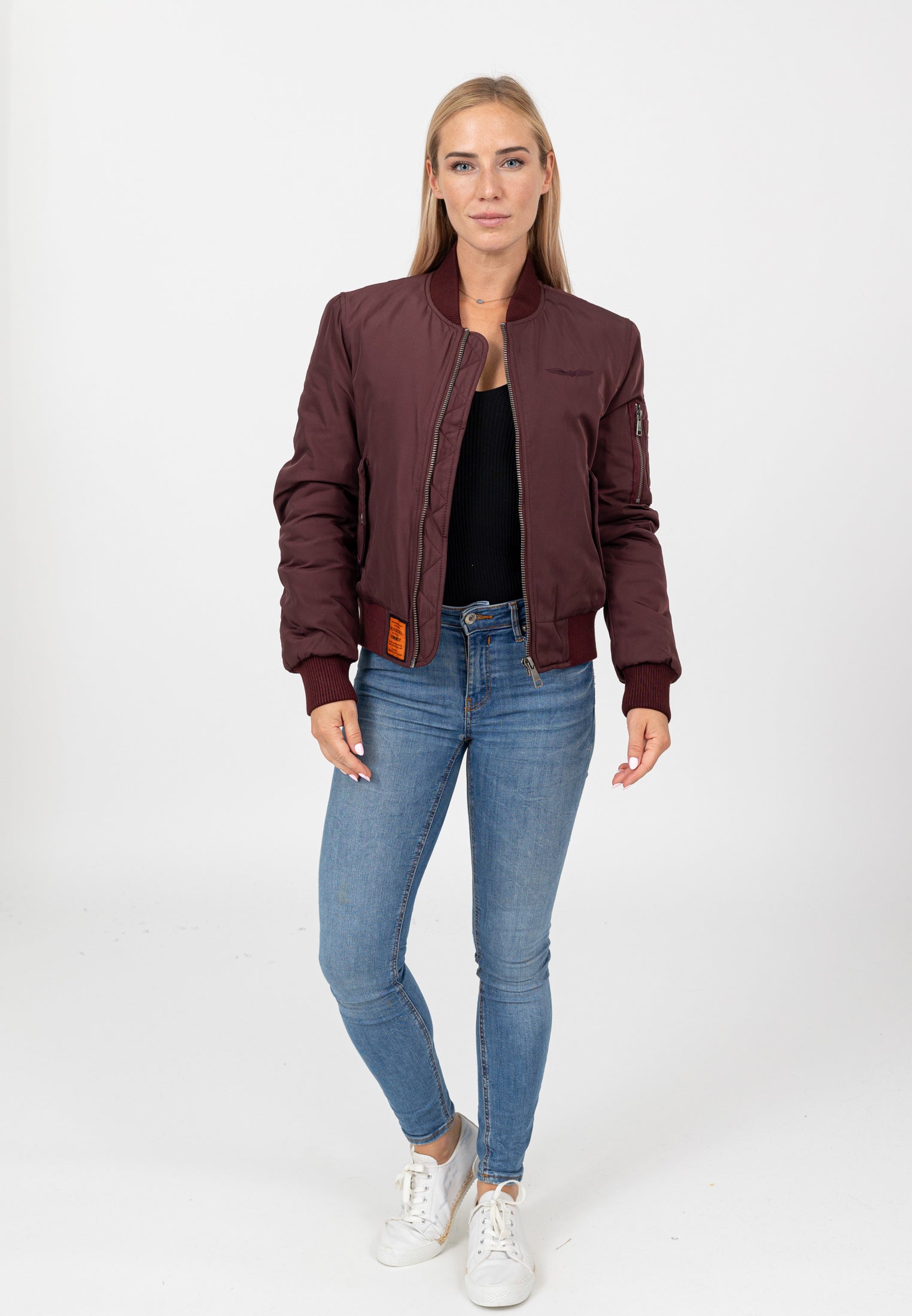 Original-W in Bourgogne Vestes Bombers Original