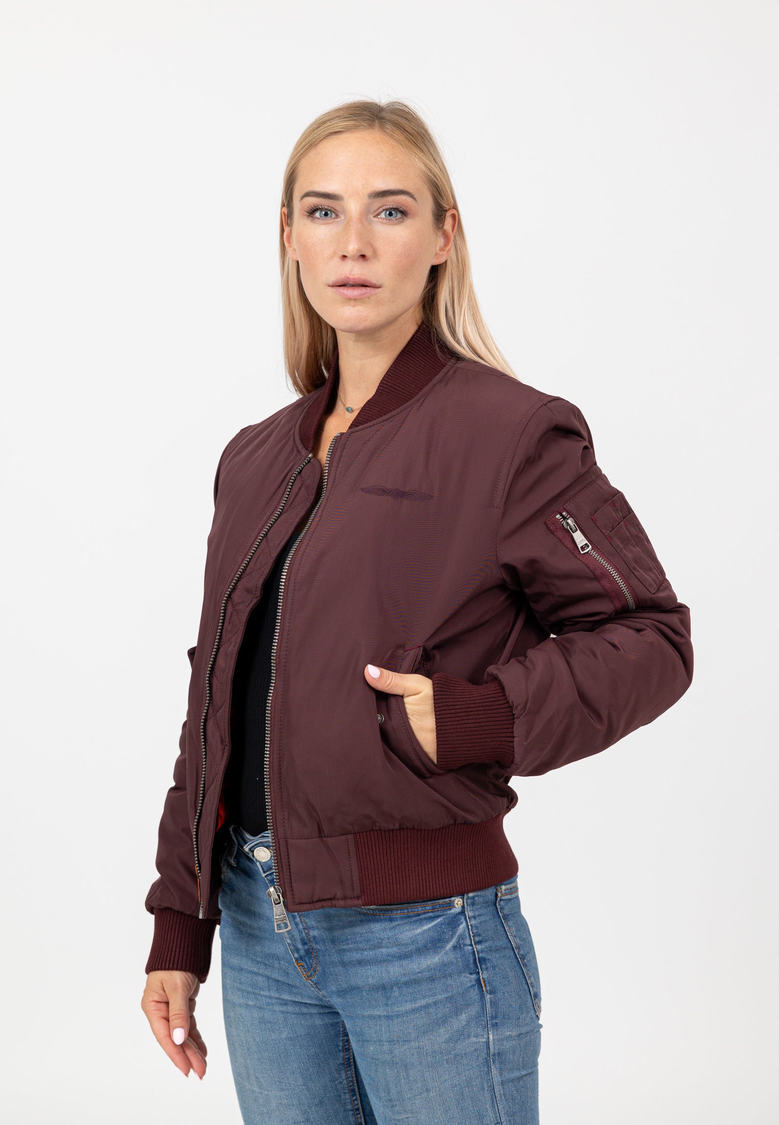 Original-W in Bourgogne Vestes Bombers Original