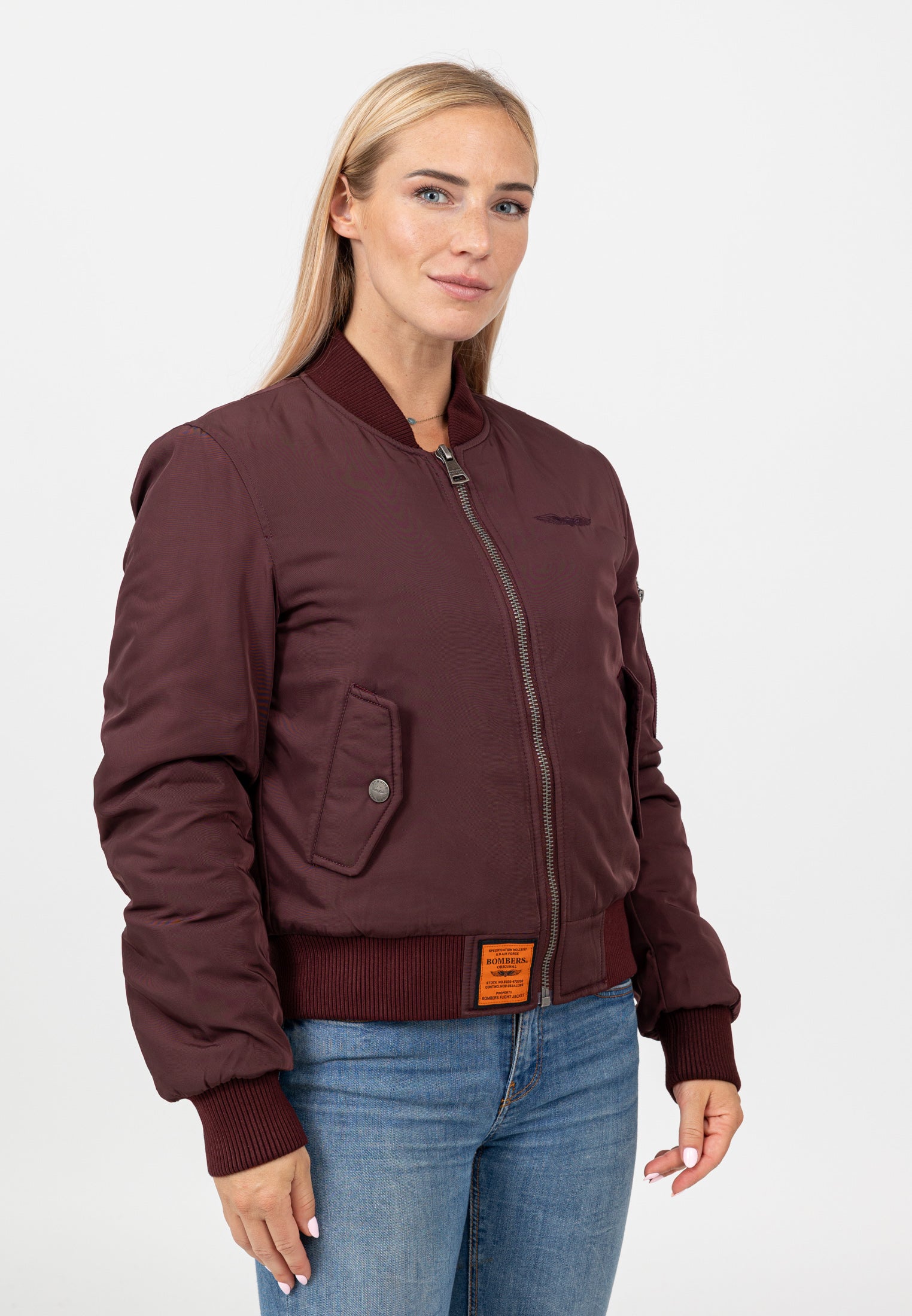 Original-W in Bourgogne Vestes Bombers Original