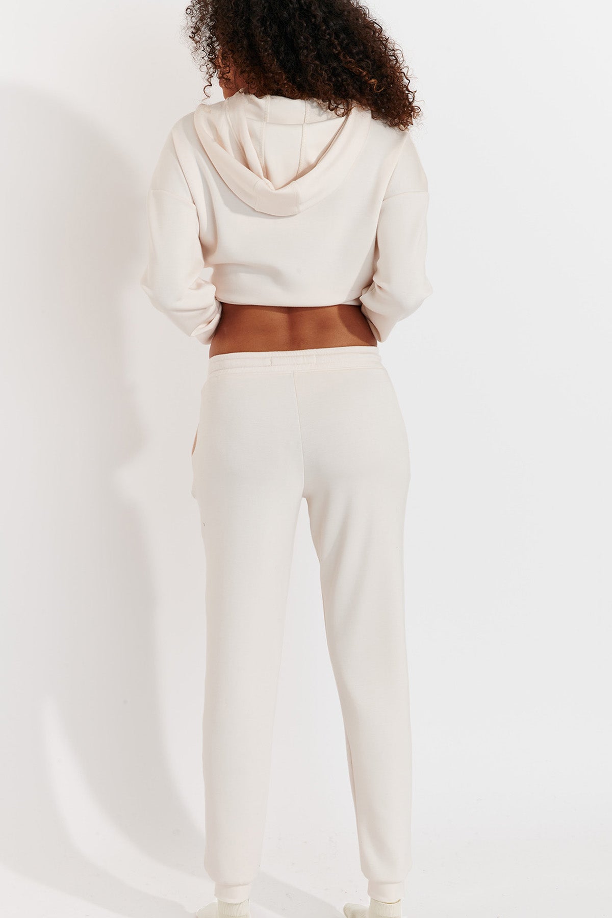 QUICK-BAYJOY Pantalon de jogging à la crème Pantalons Banana Moon