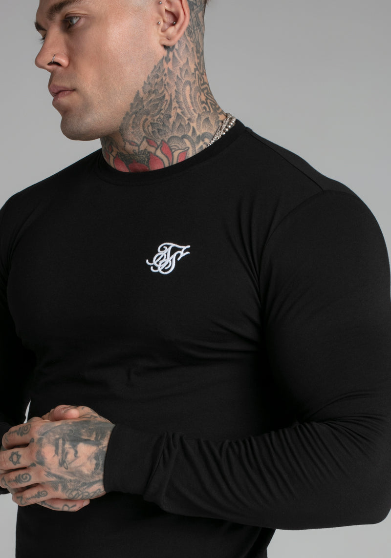 Sweat-shirt Essential in Black Sweatshirts SikSilk