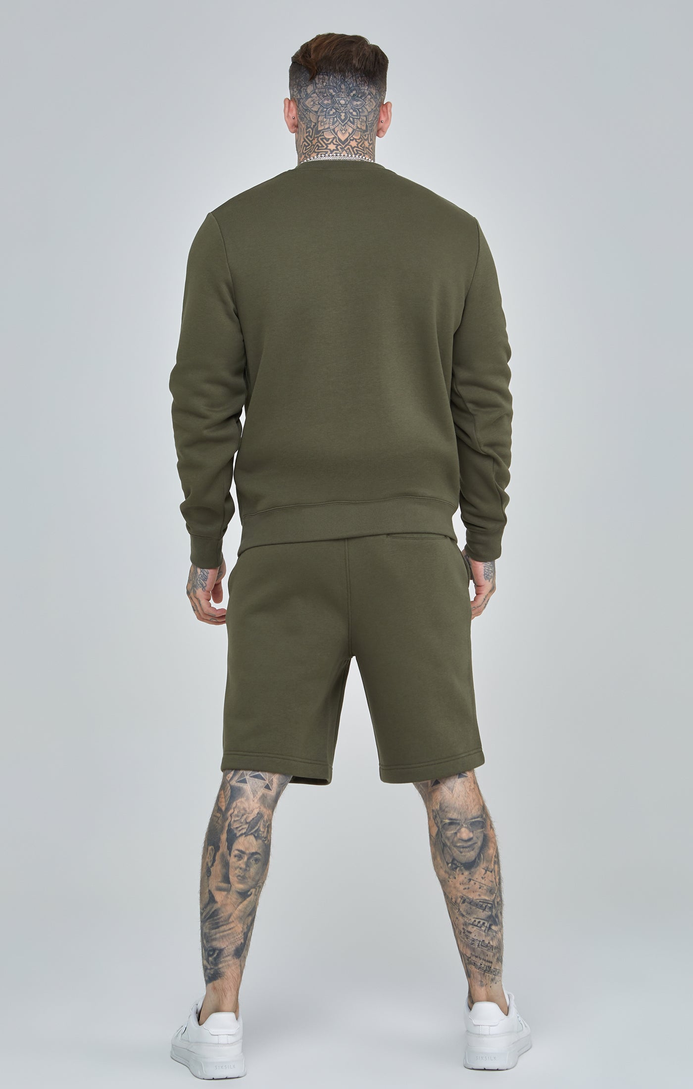 Sweat-shirt Essential kaki Sweatshirts SikSilk