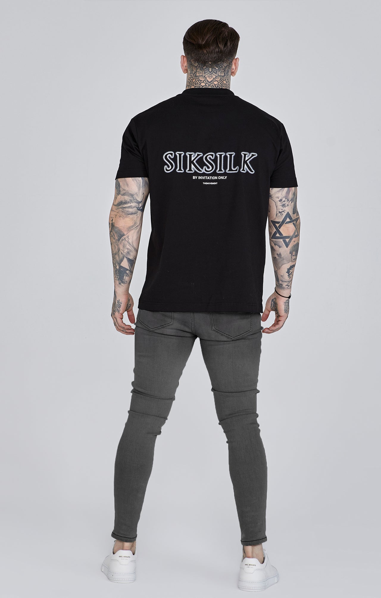 Jeans Distressed Skinny en Grey Jeans SikSilk