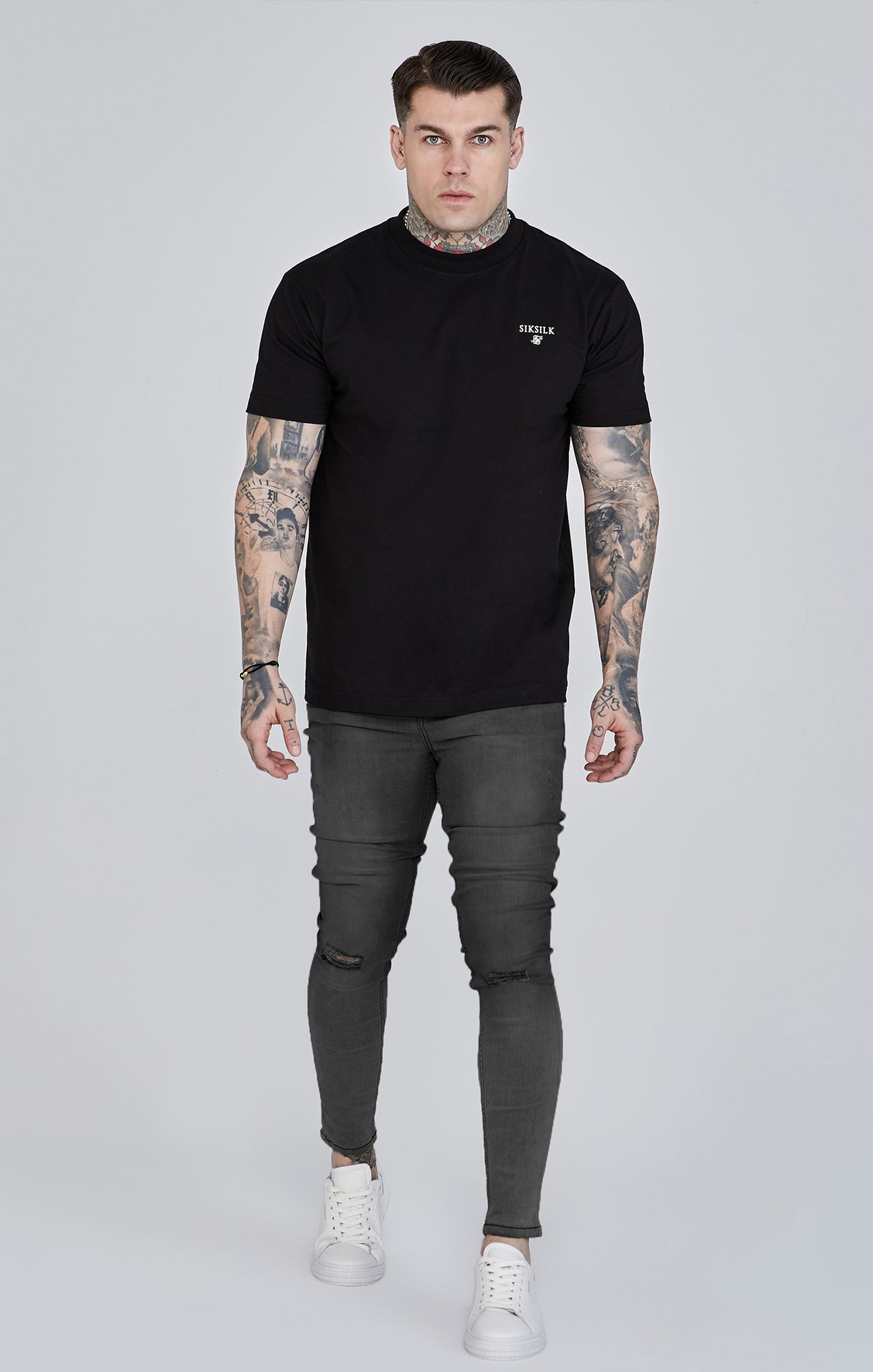 Jeans Distressed Skinny en Grey Jeans SikSilk